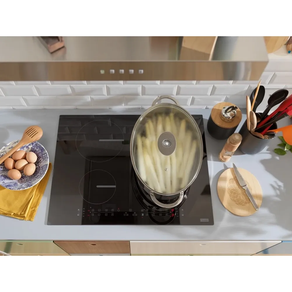 Franke Smart FSM 654 I B BK Siyah Cam İndüksiyonlu Ocak