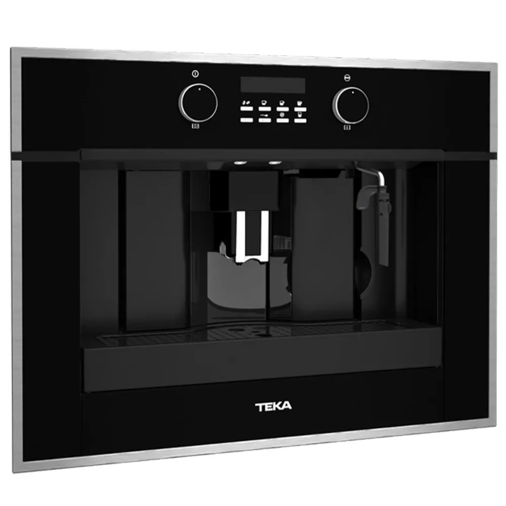Teka CLC 855 GM Siyah Cam Ankastre Kahve Makinesi