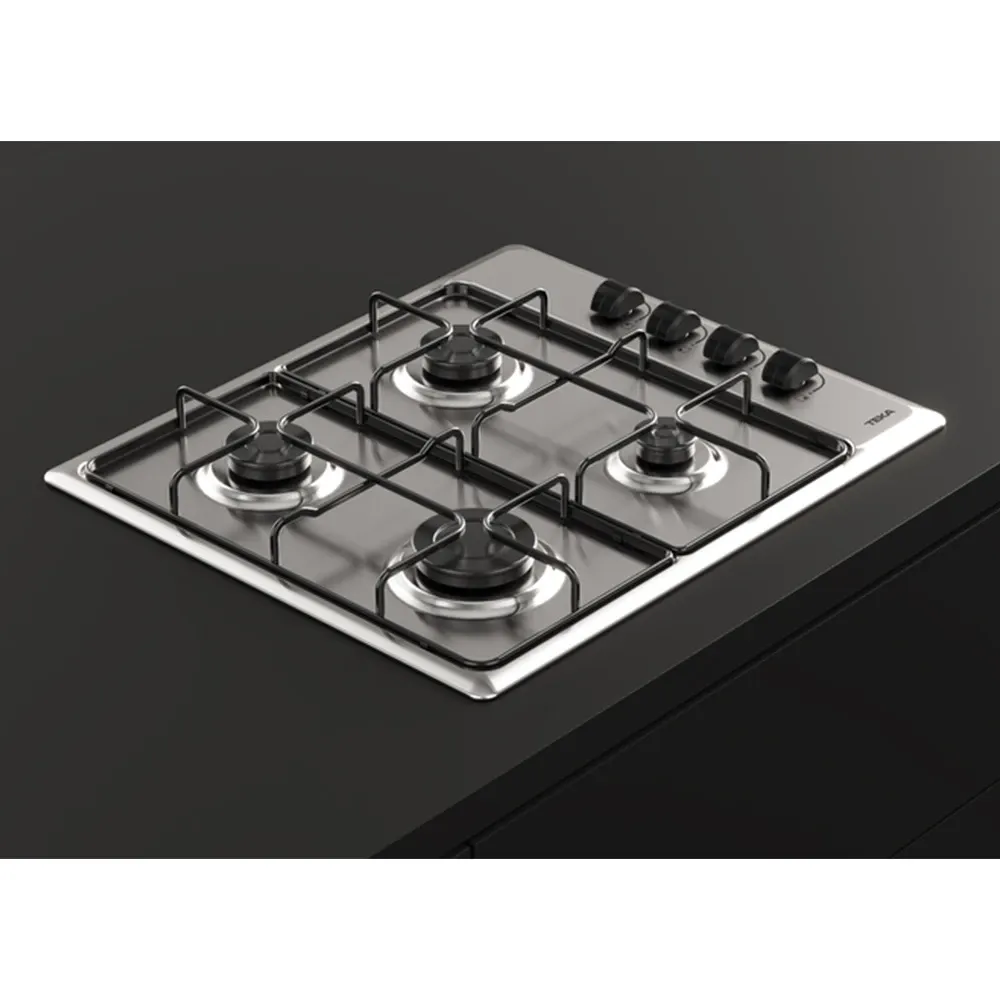 Teka HLX 640 KB Paslanmaz Çelik Gazlı Ocak