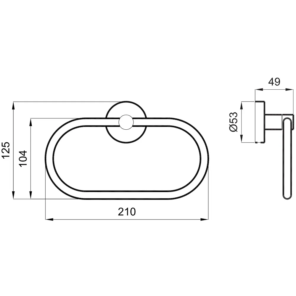 Kale D100 Halka Havluluk