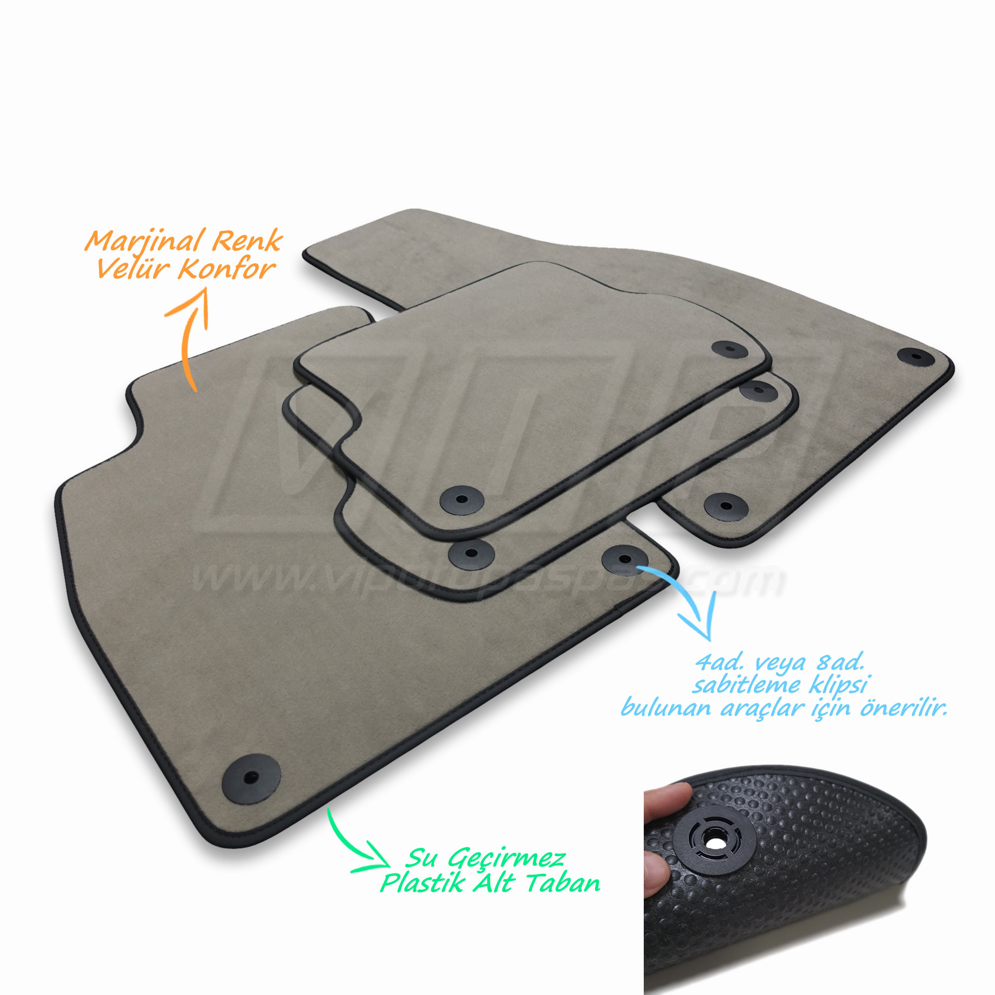 Renault Megane 1 Coupe Marjinal Halı Paspas Takımı 1996-2002