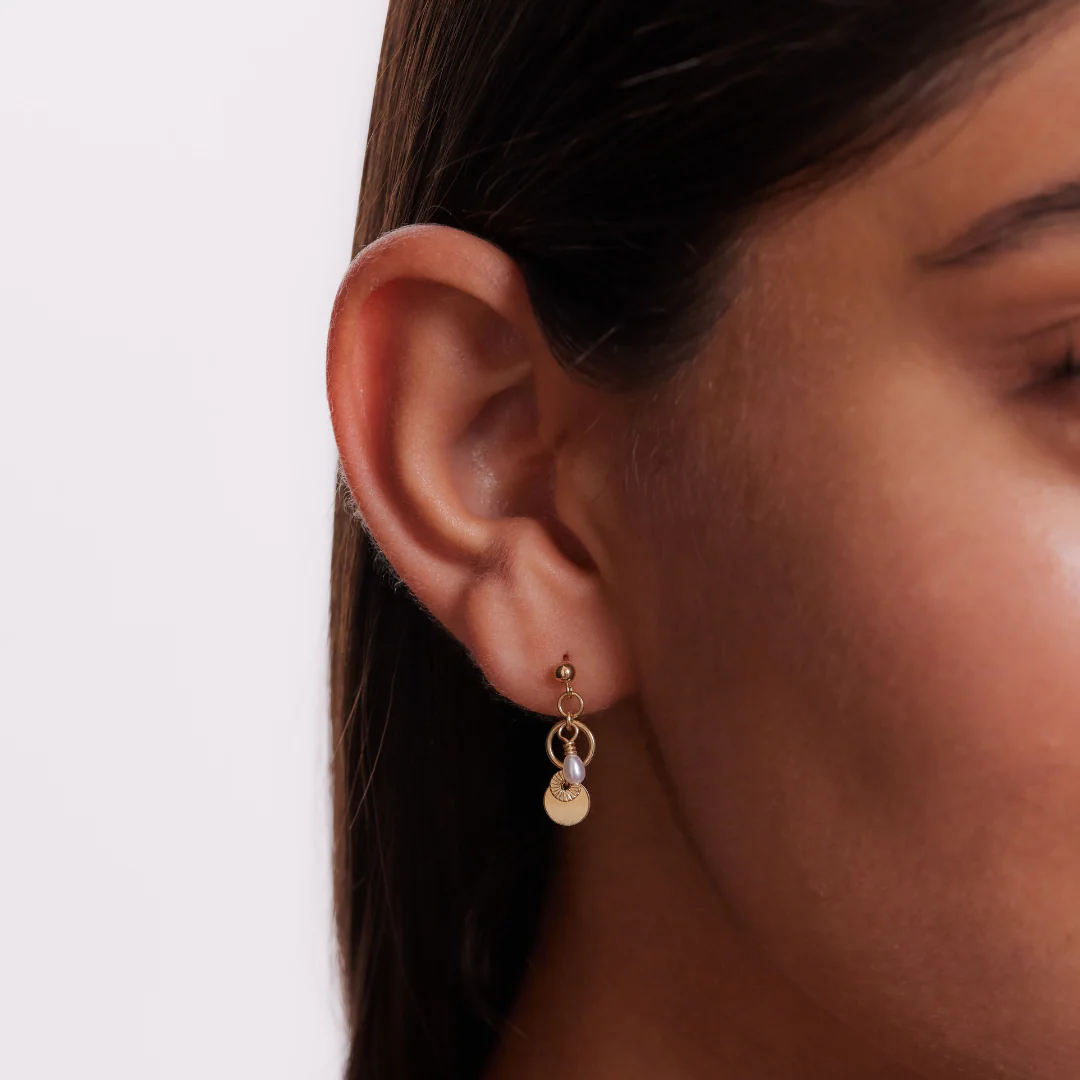 Tilly Earrings - Solid Gold