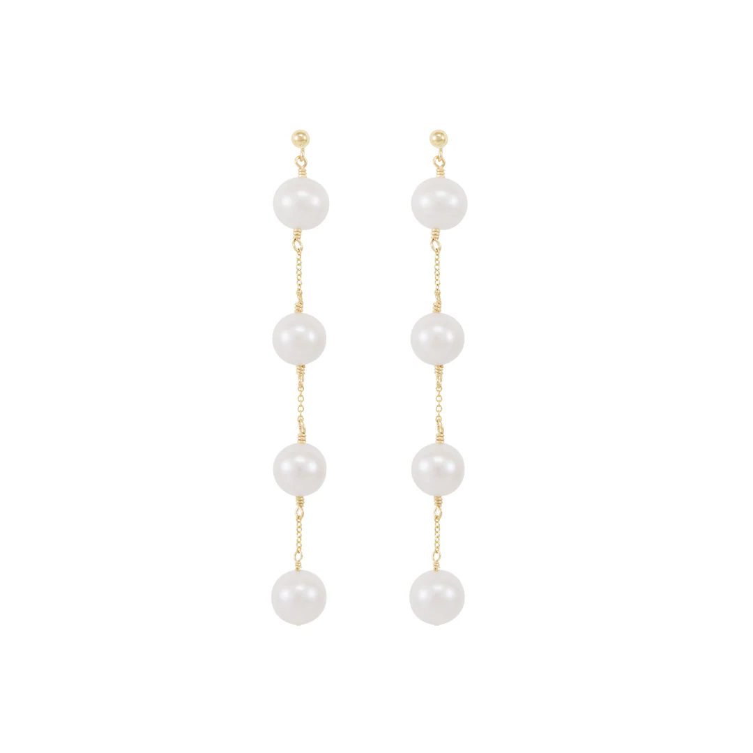 Alba Earrings - Gold
