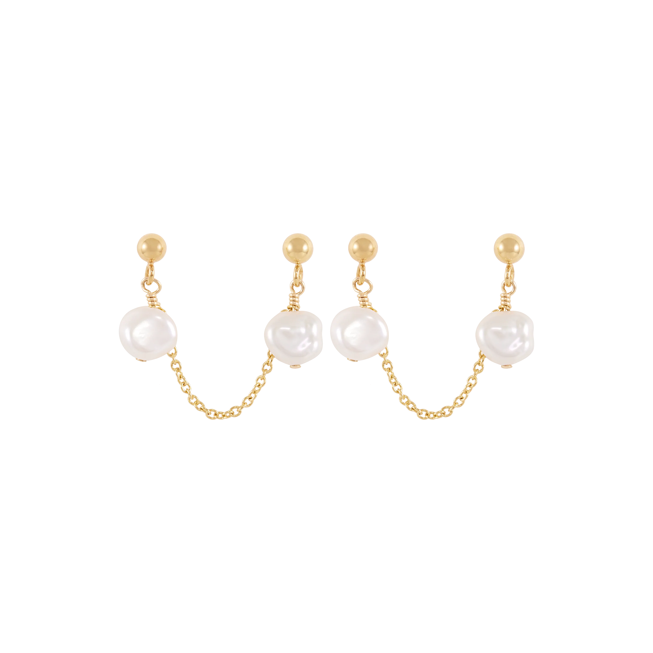 Angelica Earrings - Gold