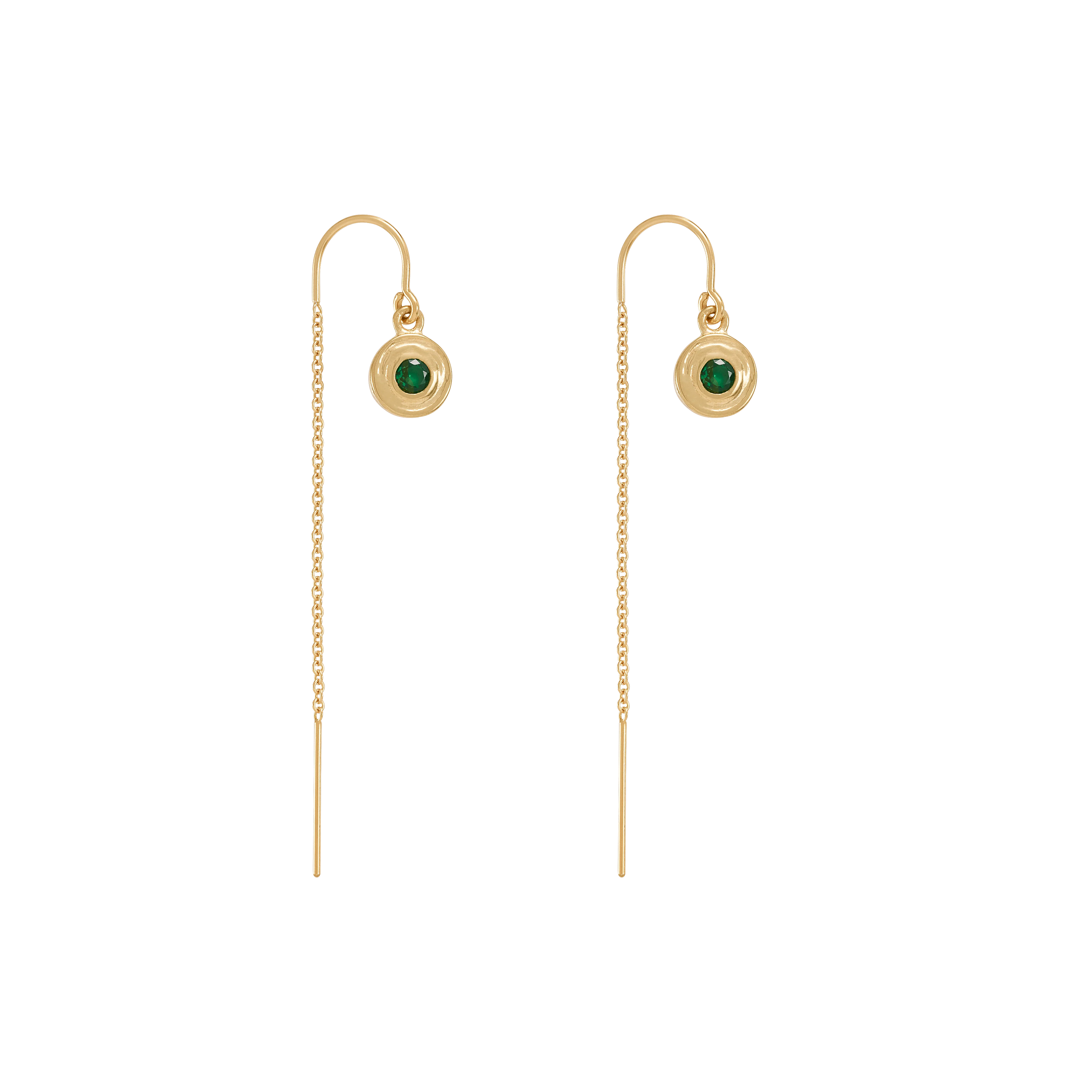 Birthstone Earrings - Gold