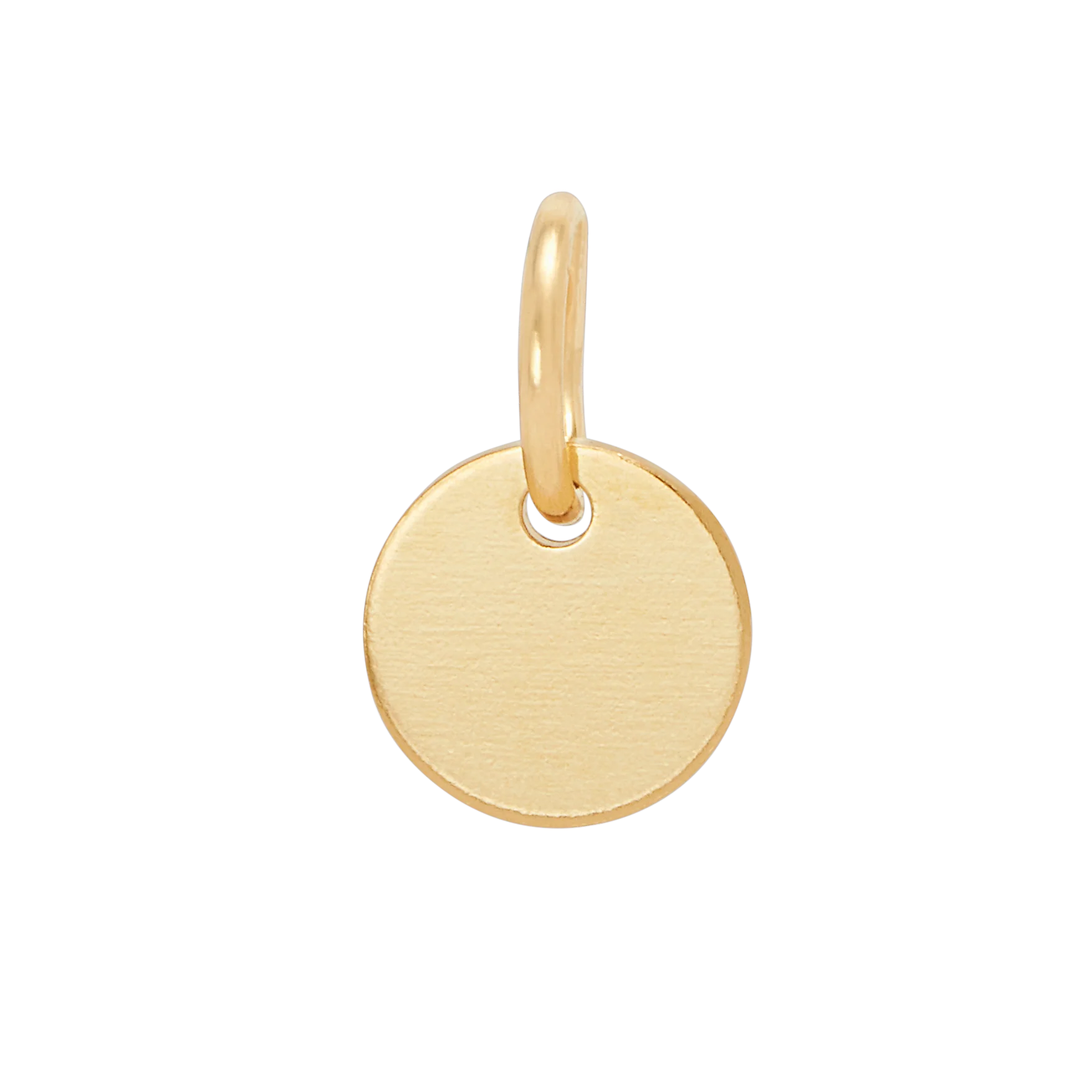 Disc Charm - Gold