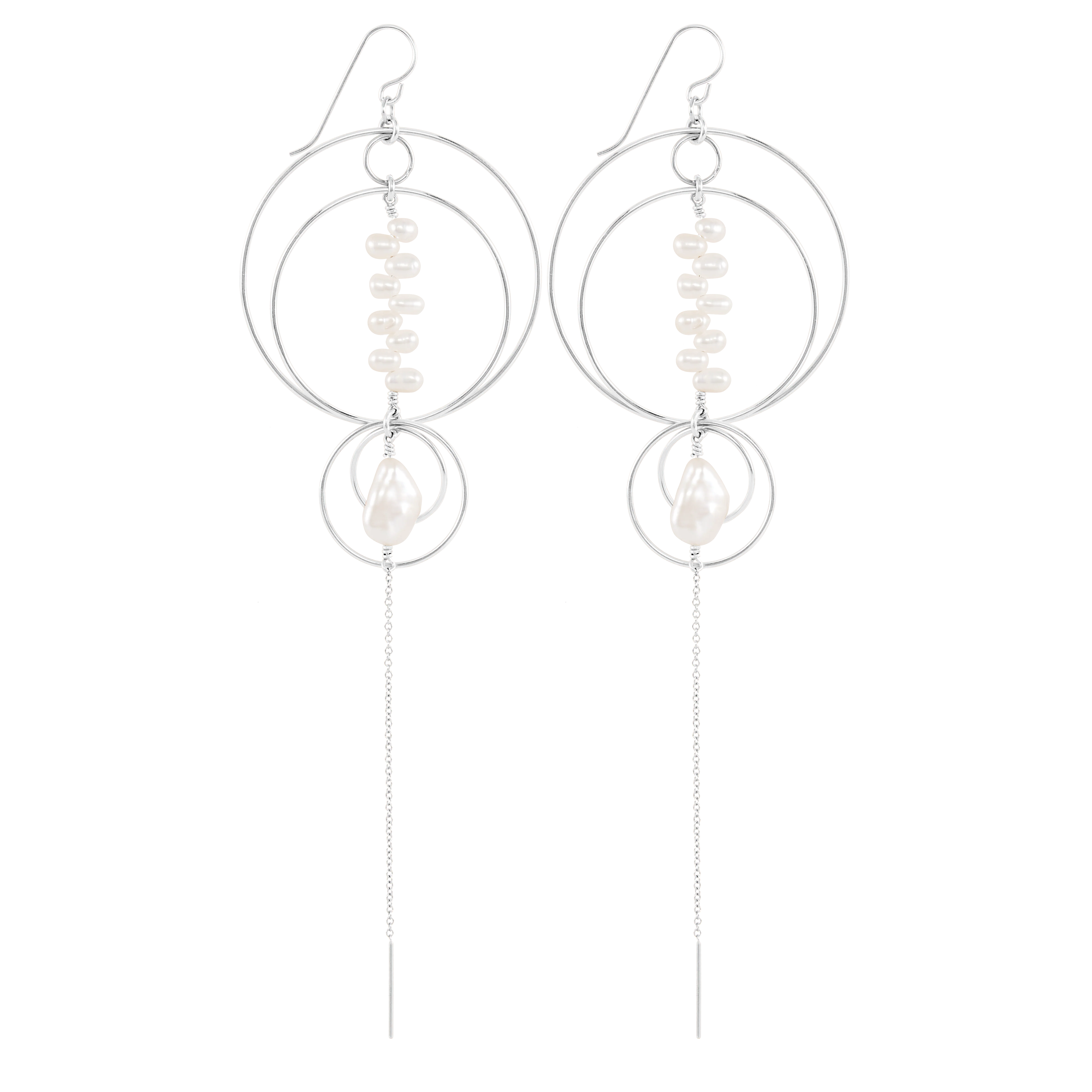 Amalfi Earrings - Silver