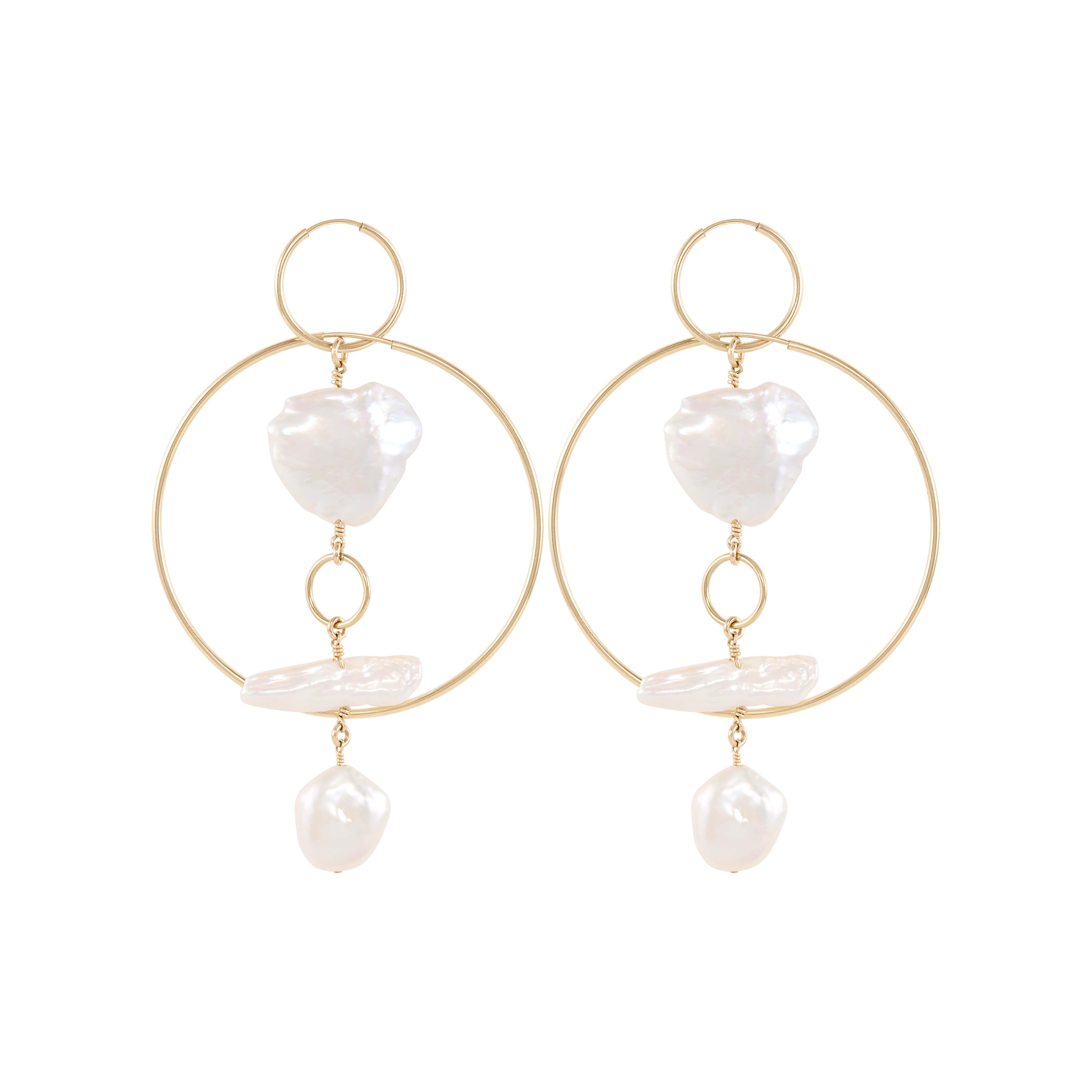 Verona Earrings - Gold