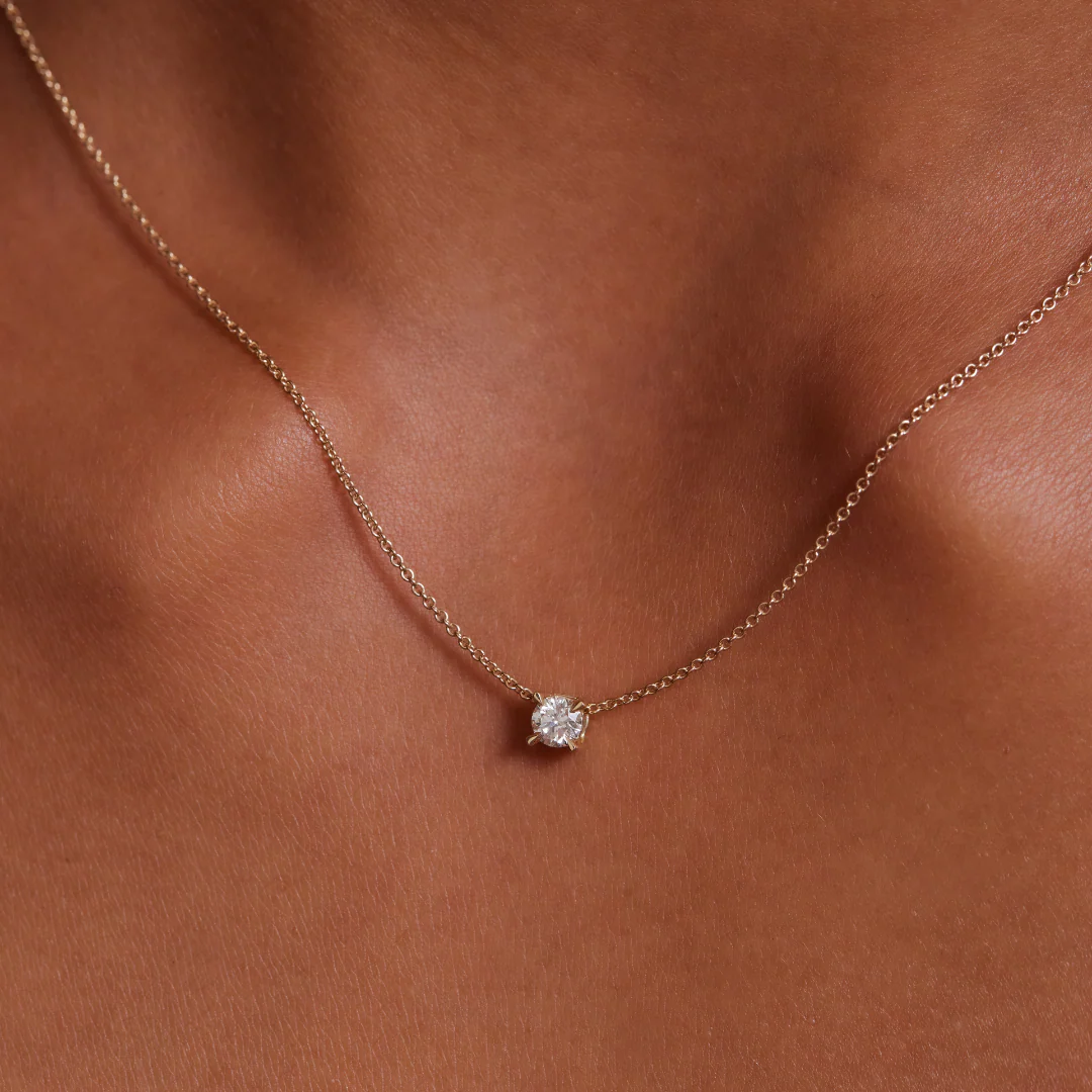 Lyra Necklace - Solid Gold