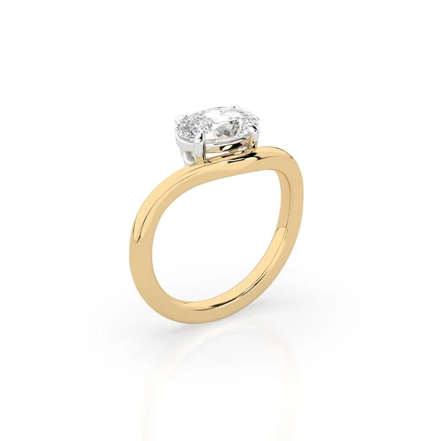 Kelcy Ring - Two Tone