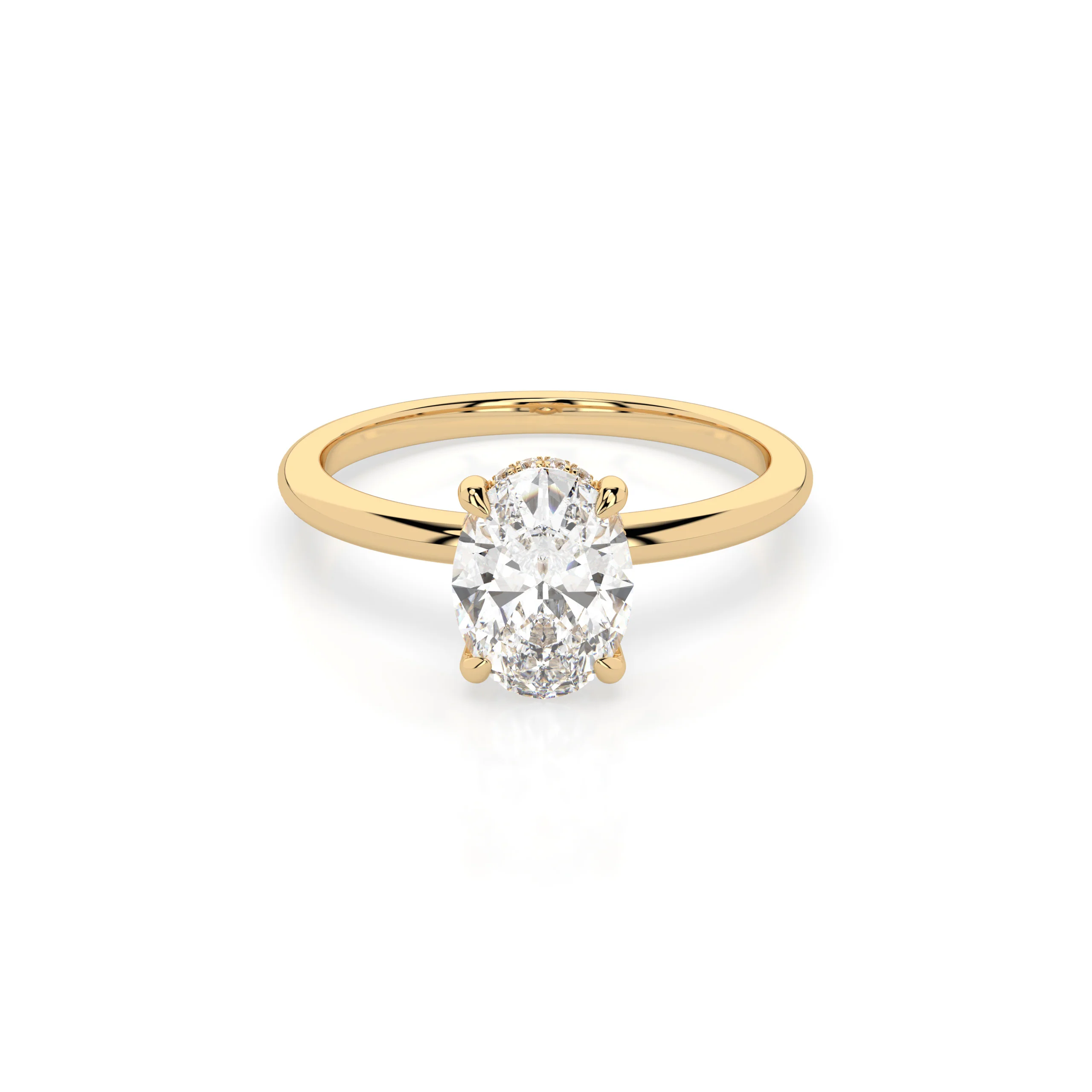 Ava Engagement Ring - Yellow Gold