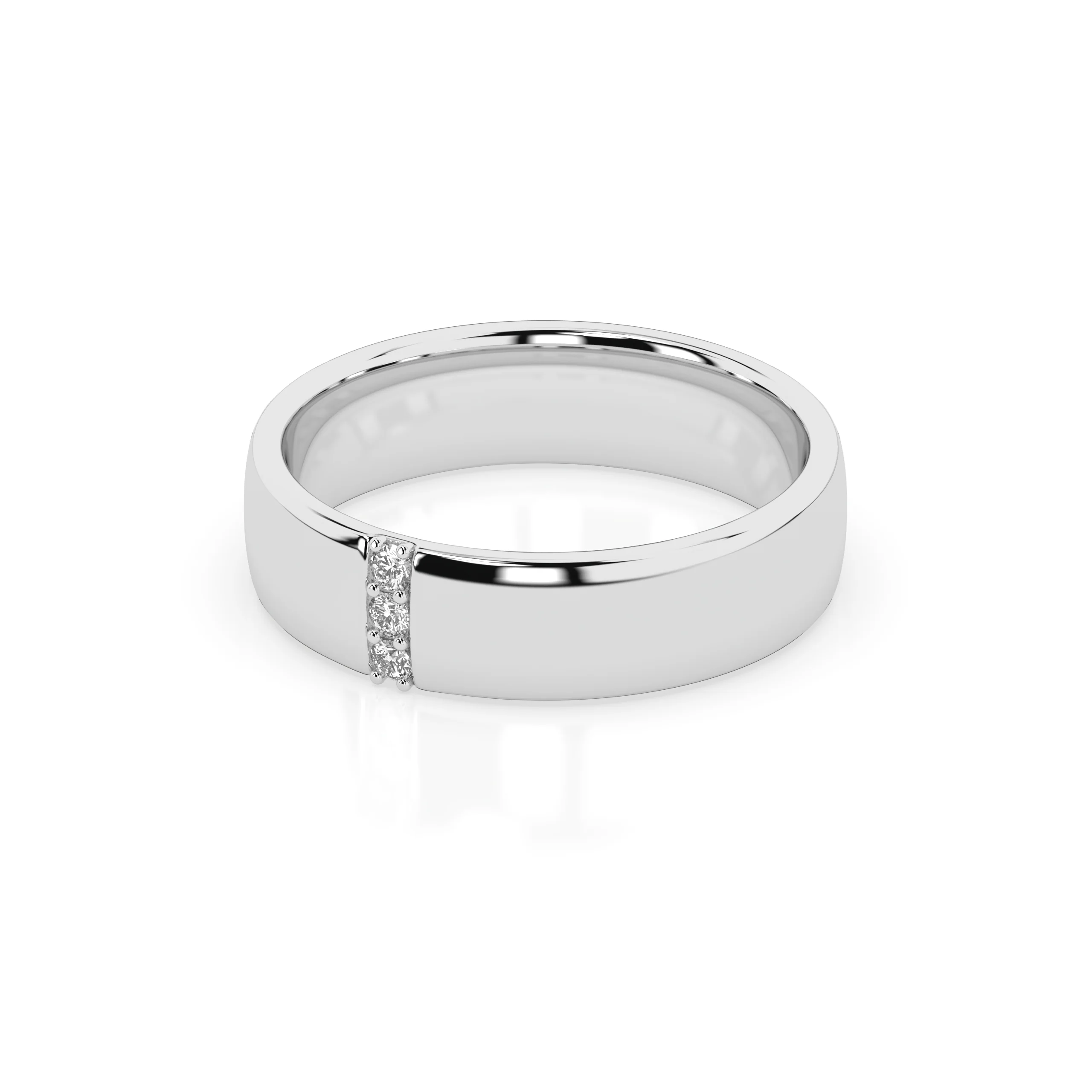 Dominic Diamond Ring - White Gold