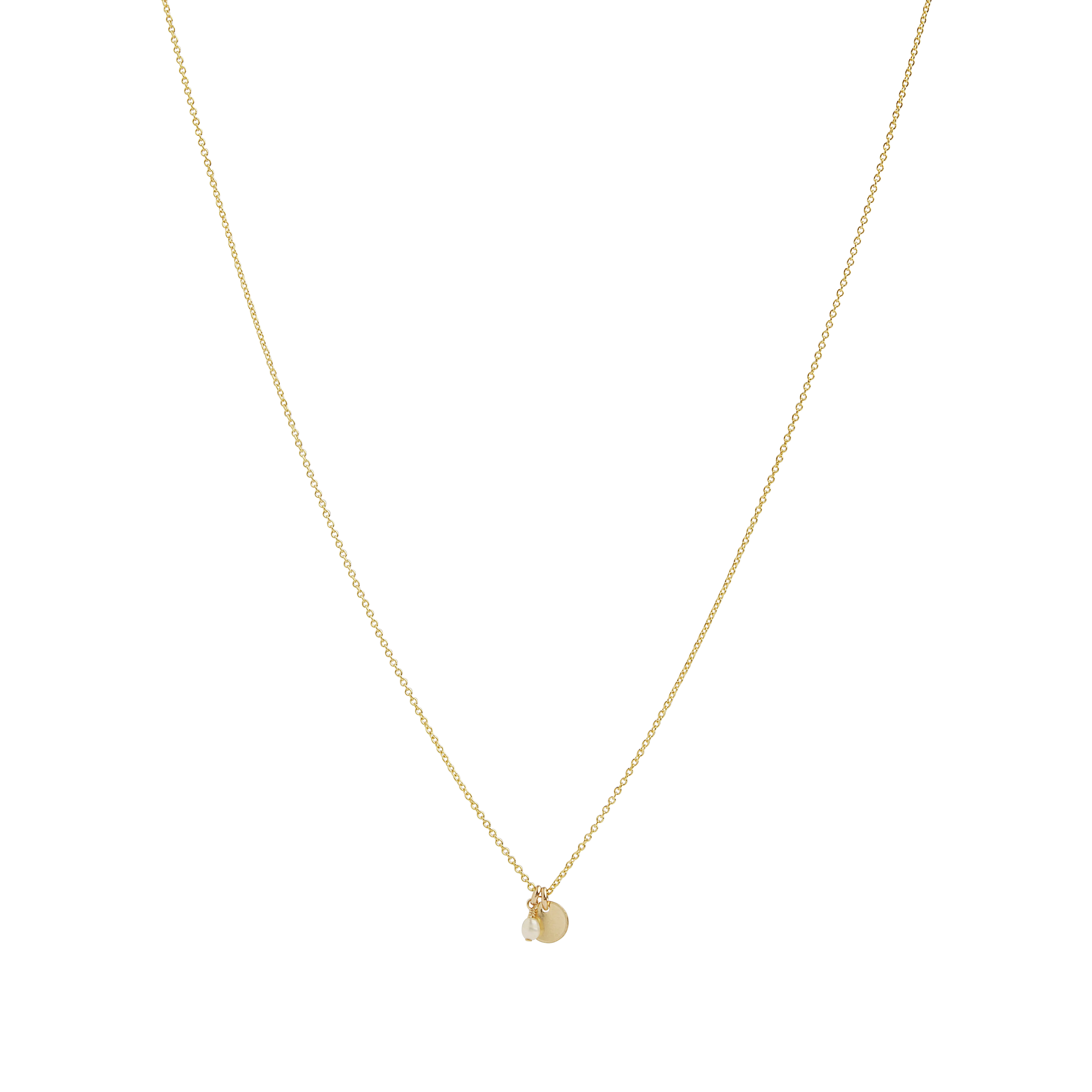 Engravable Necklace - Gold