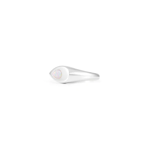 Marcia Opal Ring - Sterling Silver