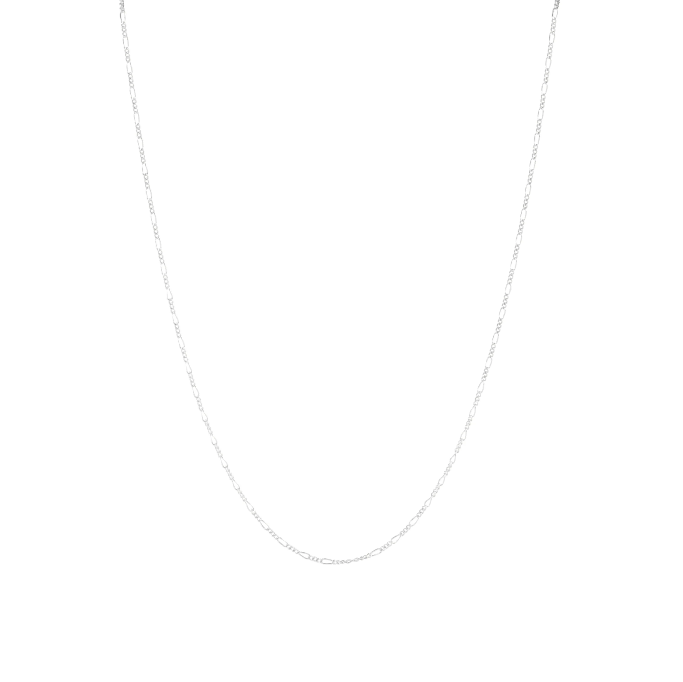 Fine Figaro Necklace - Silver