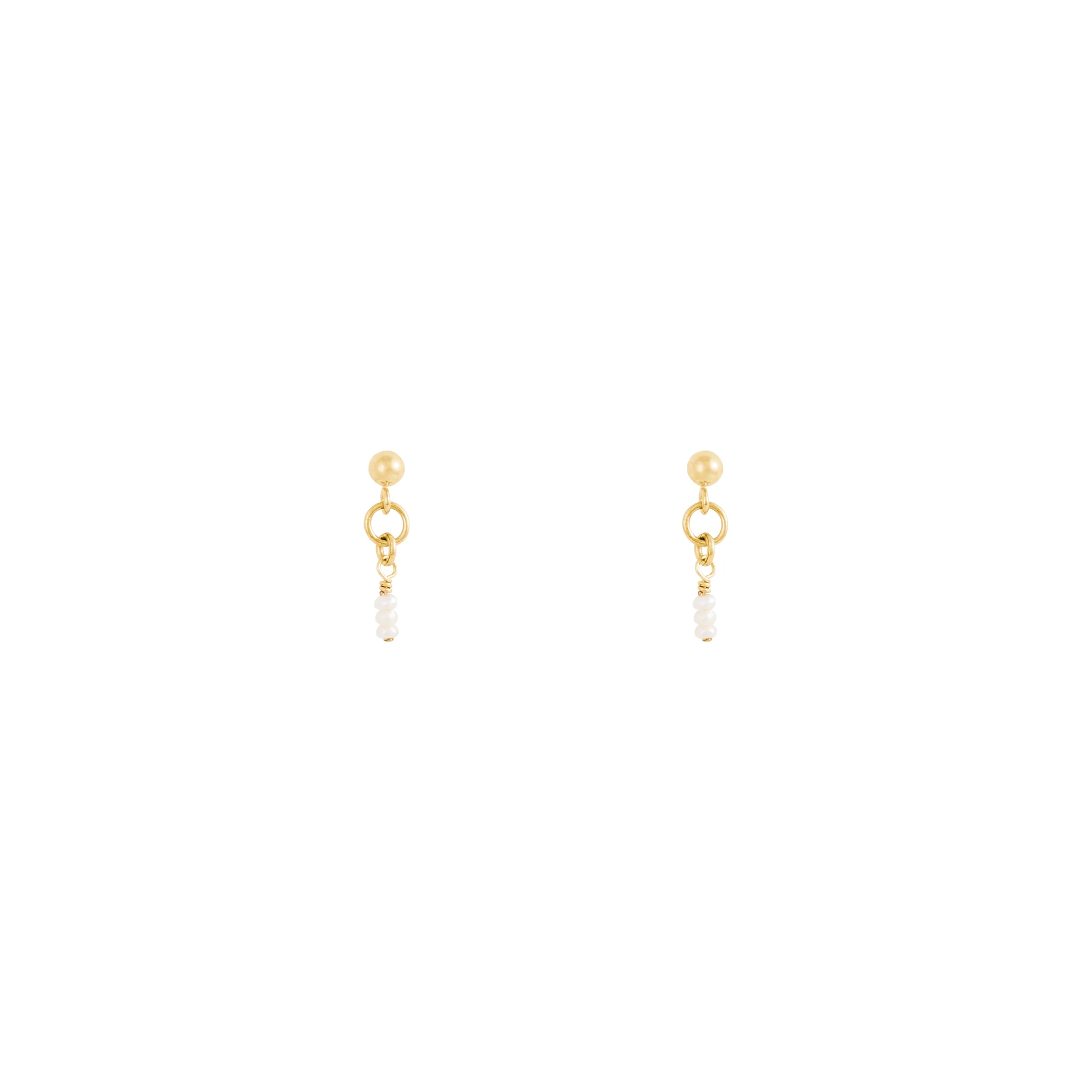 Claire Earrings - Gold
