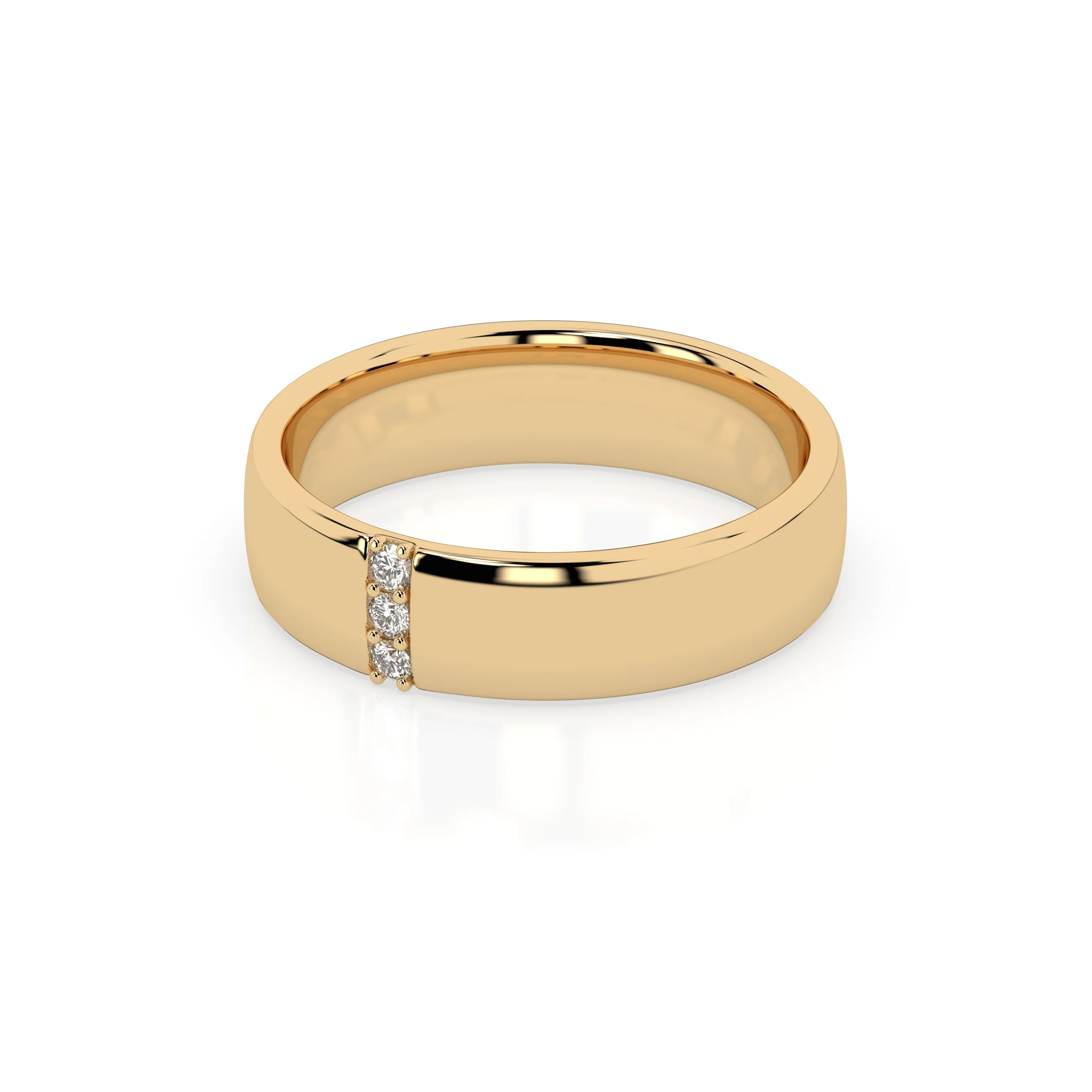 Dominic Diamond Ring - Yellow Gold