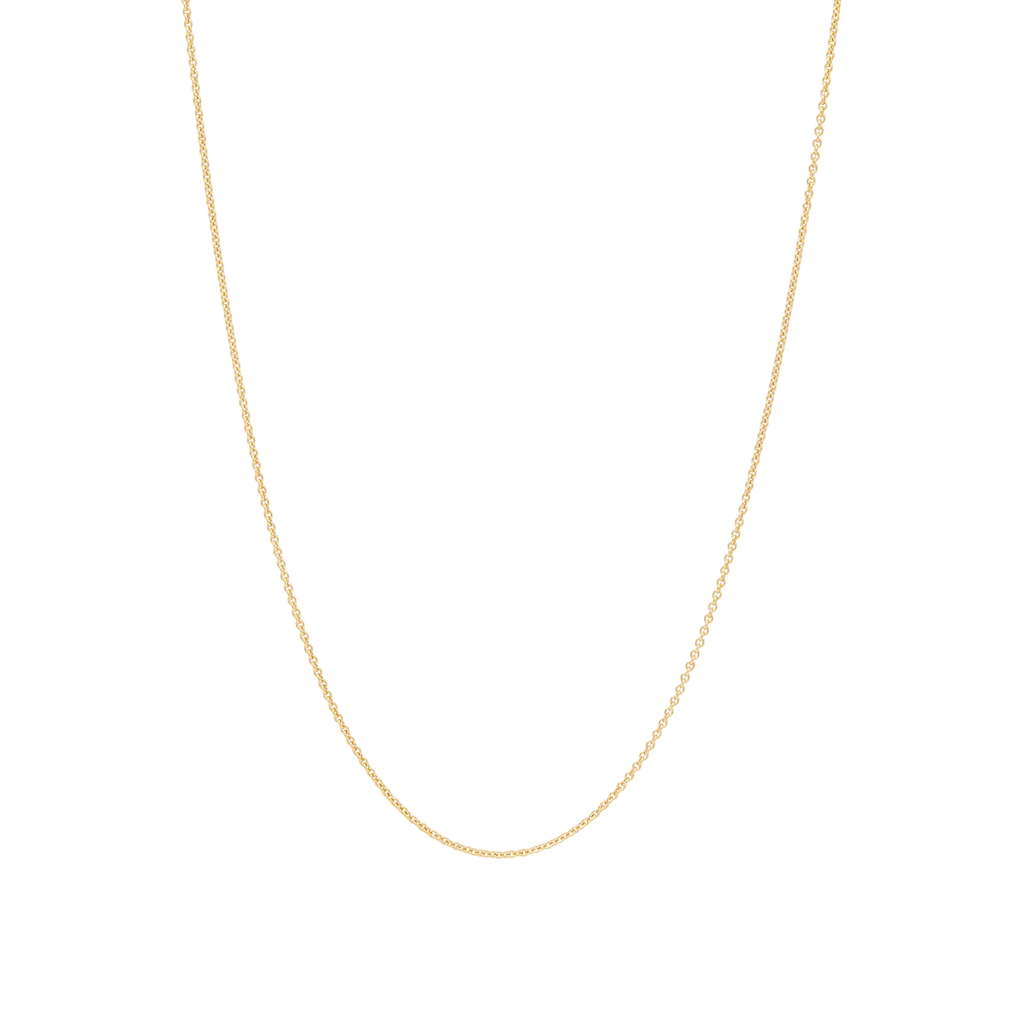 Men's Fine Chain Necklace - Gold