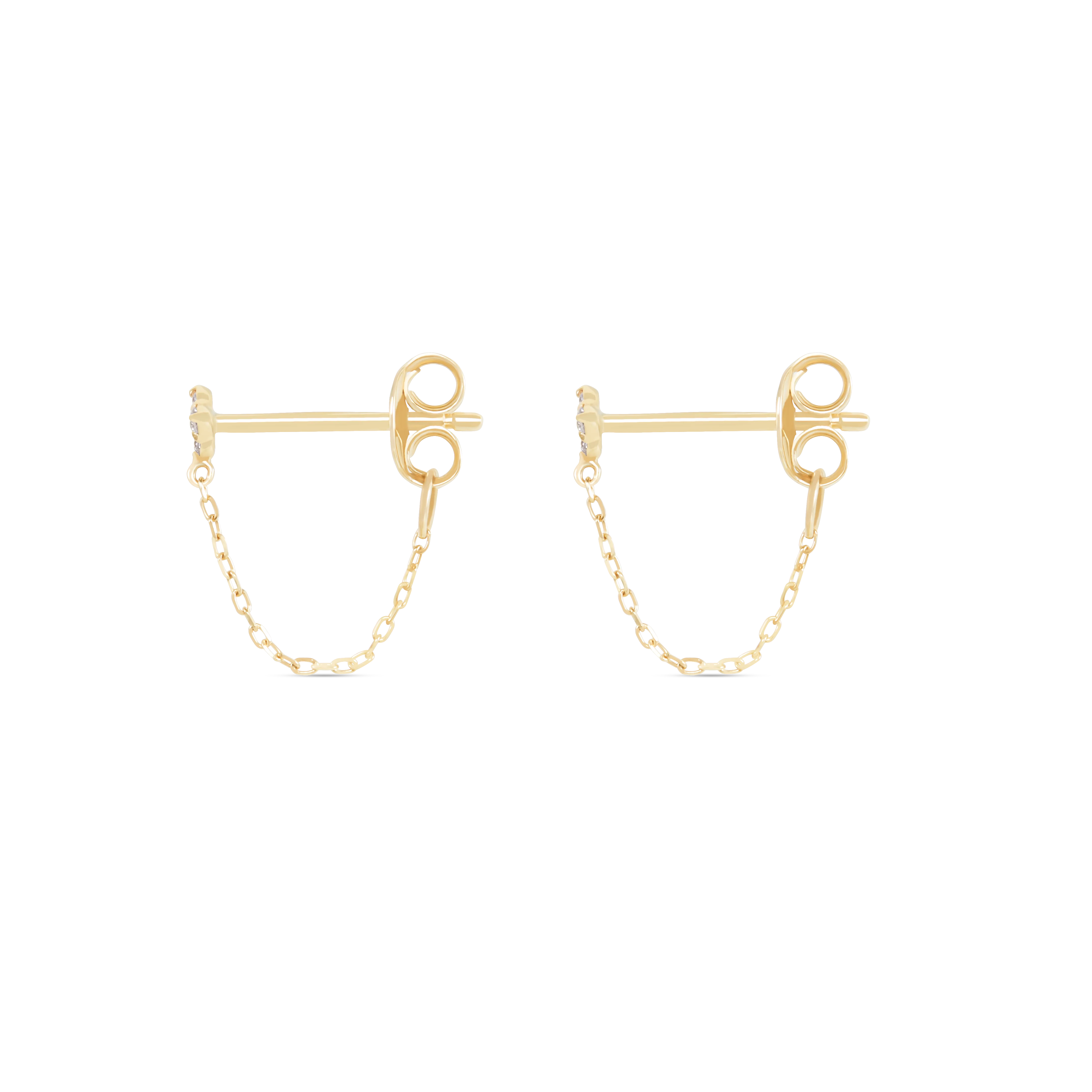 Ivy Earrings - Solid Gold