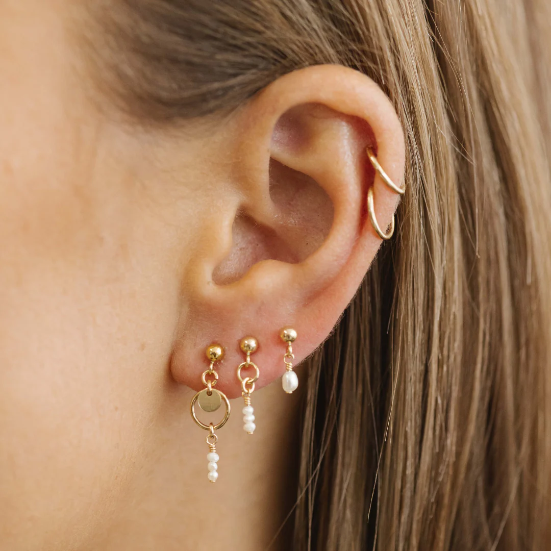 Stevie Earring Stack  - Gold