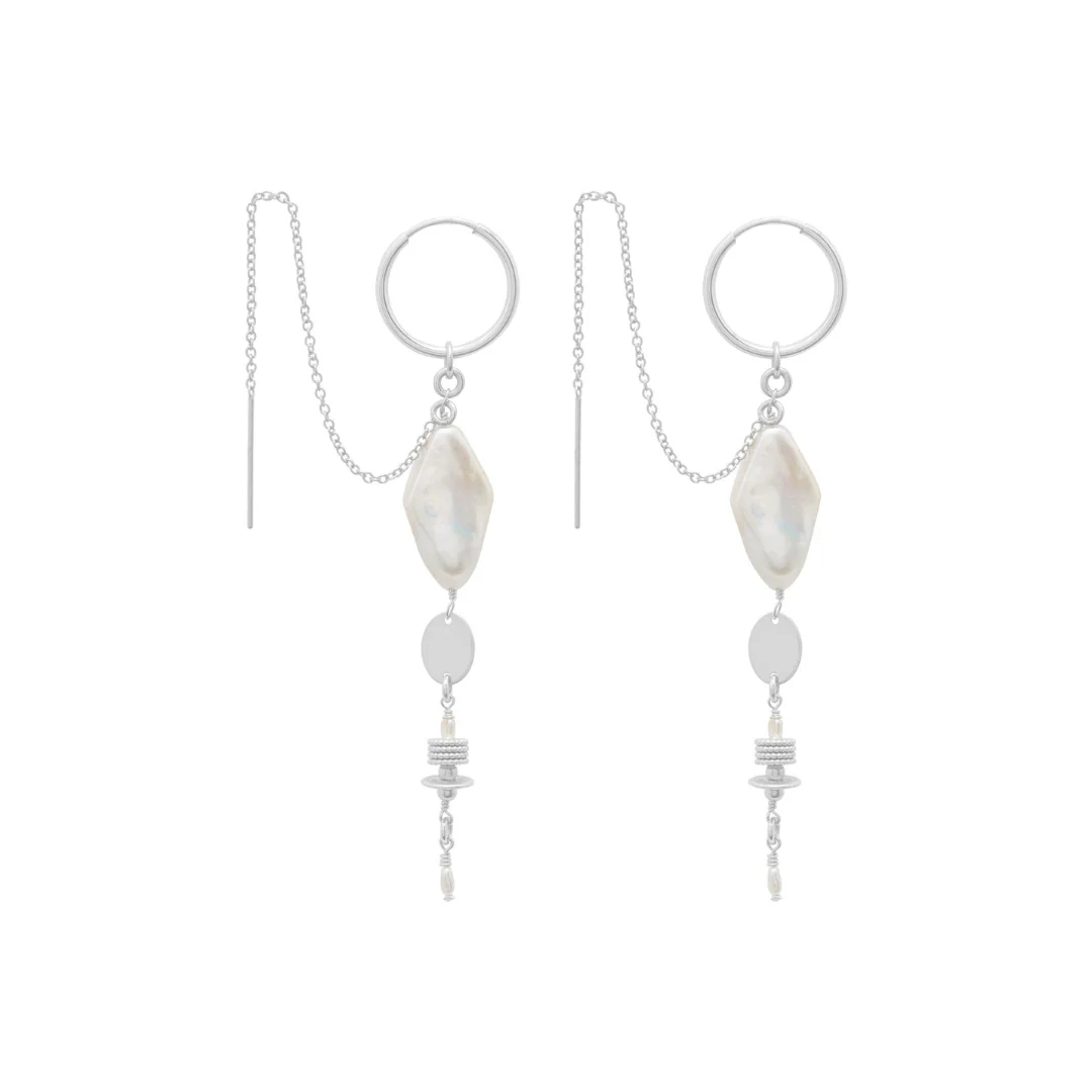 Clementine Earrings - Silver