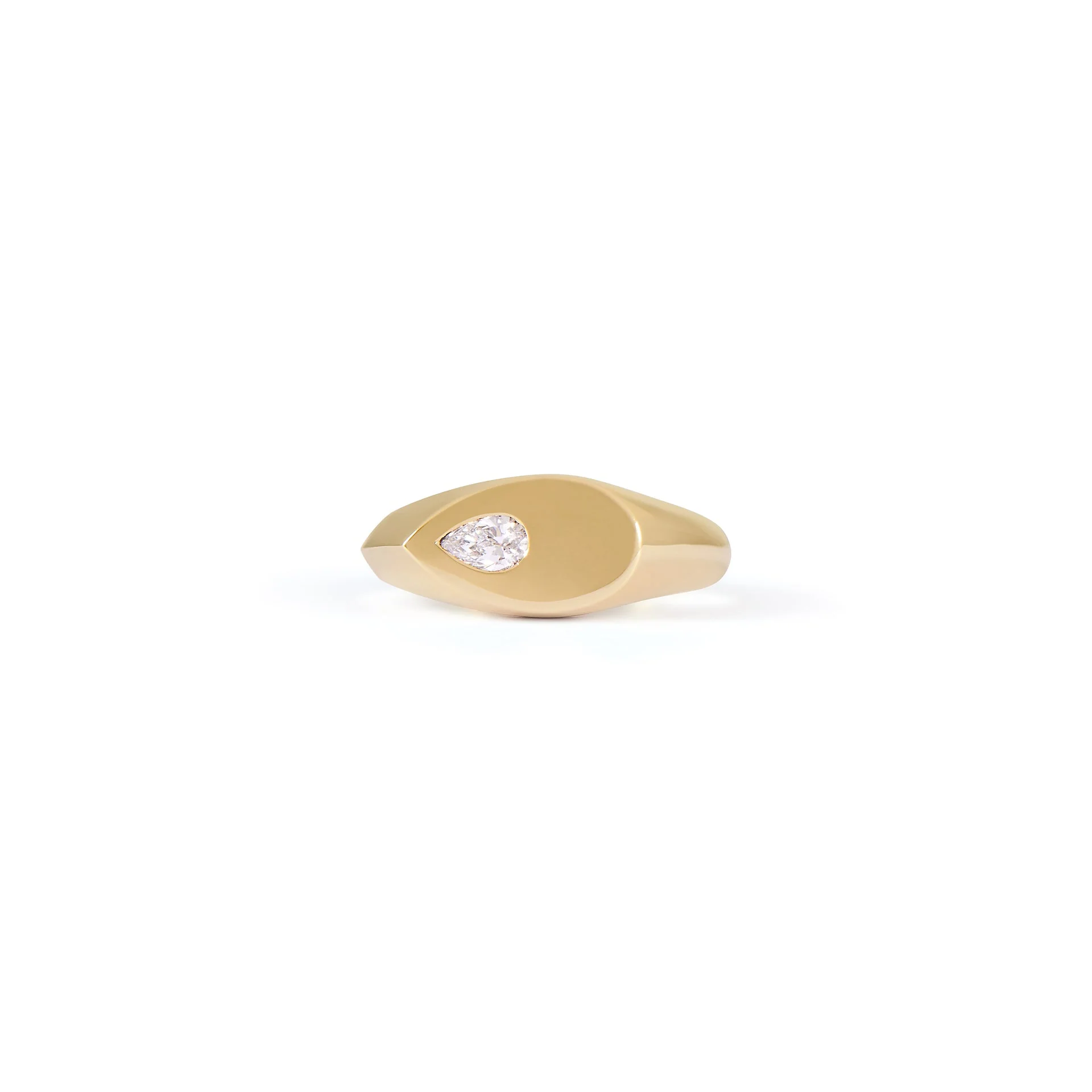 Marcia Diamond Ring - Yellow Gold