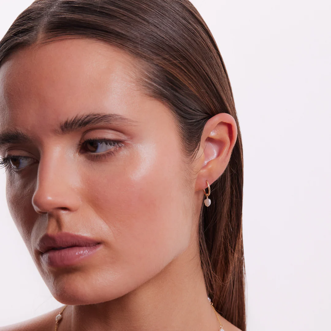 Lucia Mini Hoop Earrings - Gold