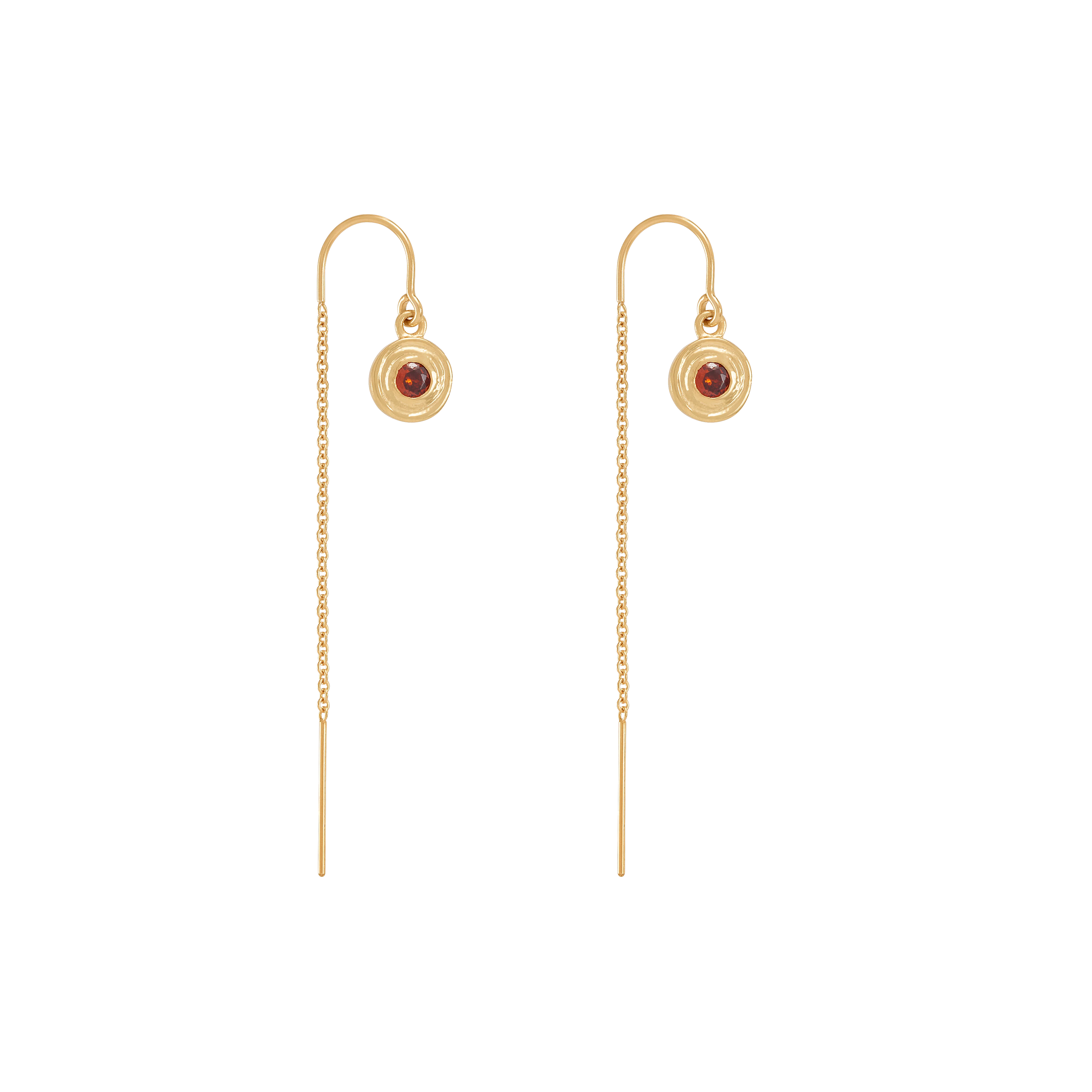 Birthstone Earrings - Gold