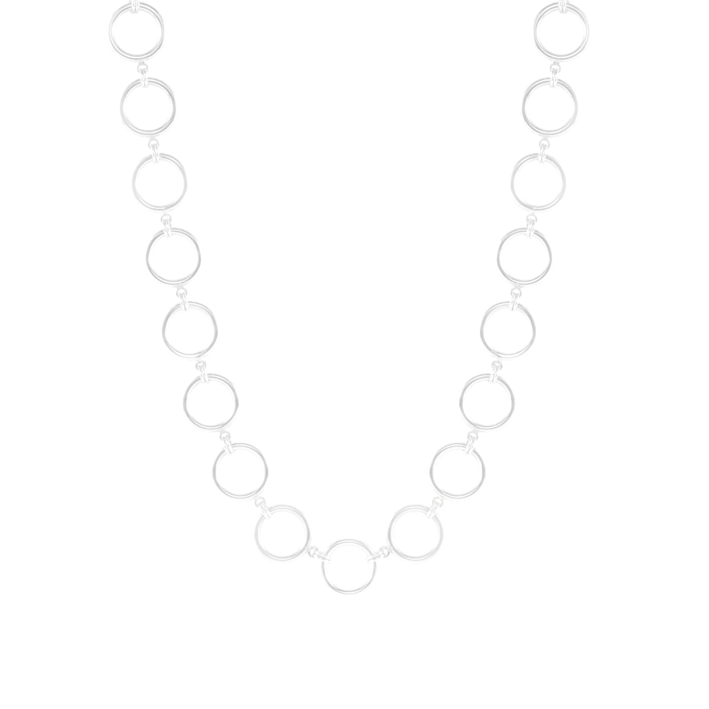 Camelia Necklace - Silver