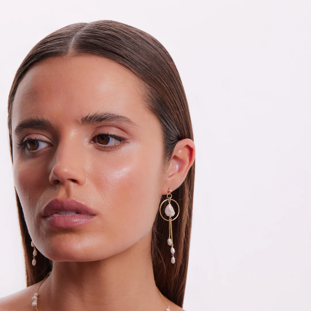 Anita Earrings - Gold