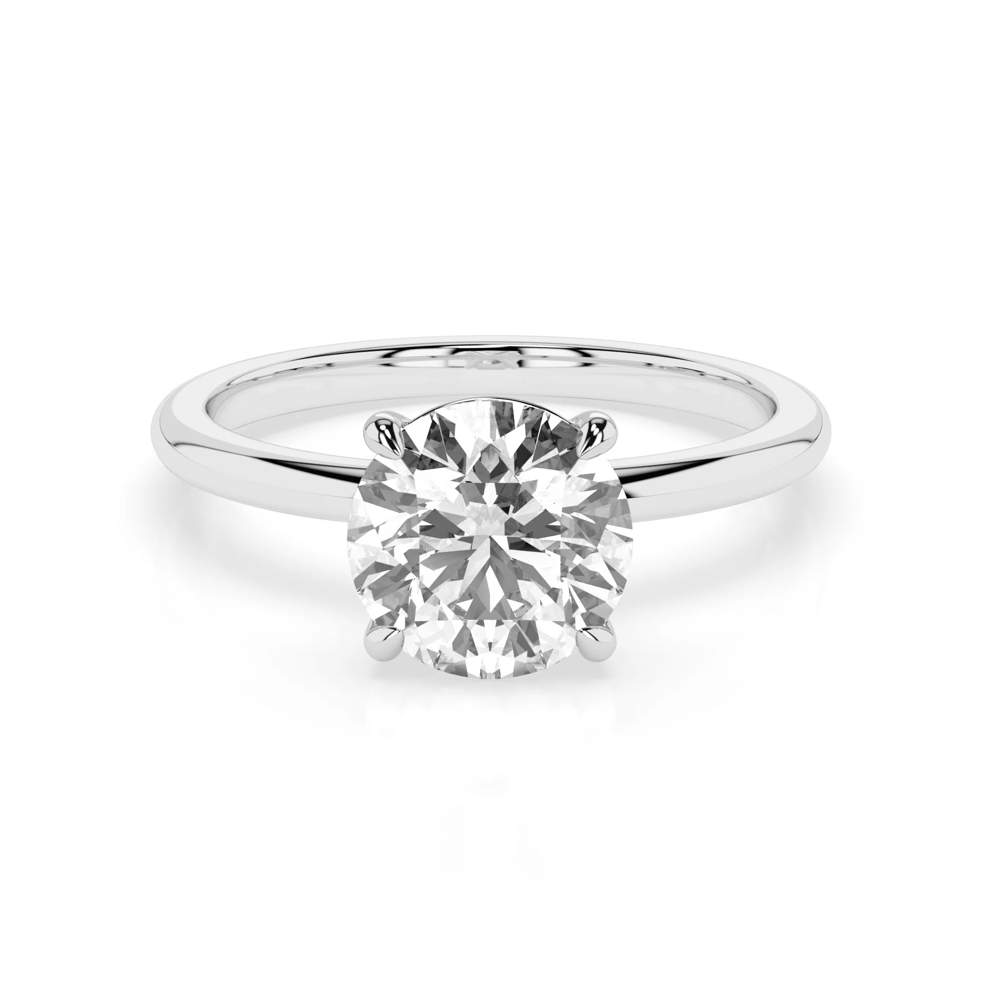 Ida Engagement Ring - White Gold