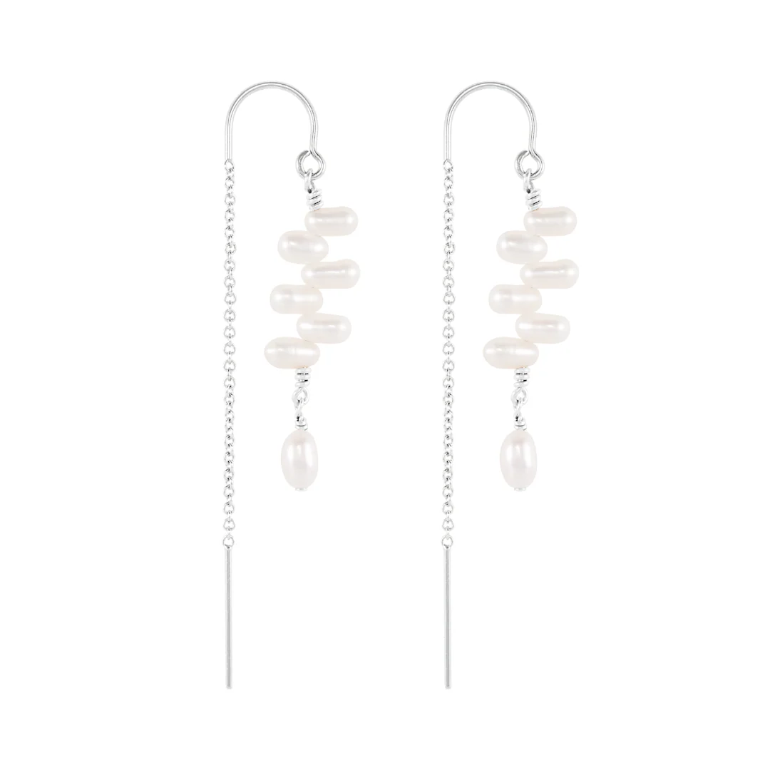 Capri Earrings - Silver