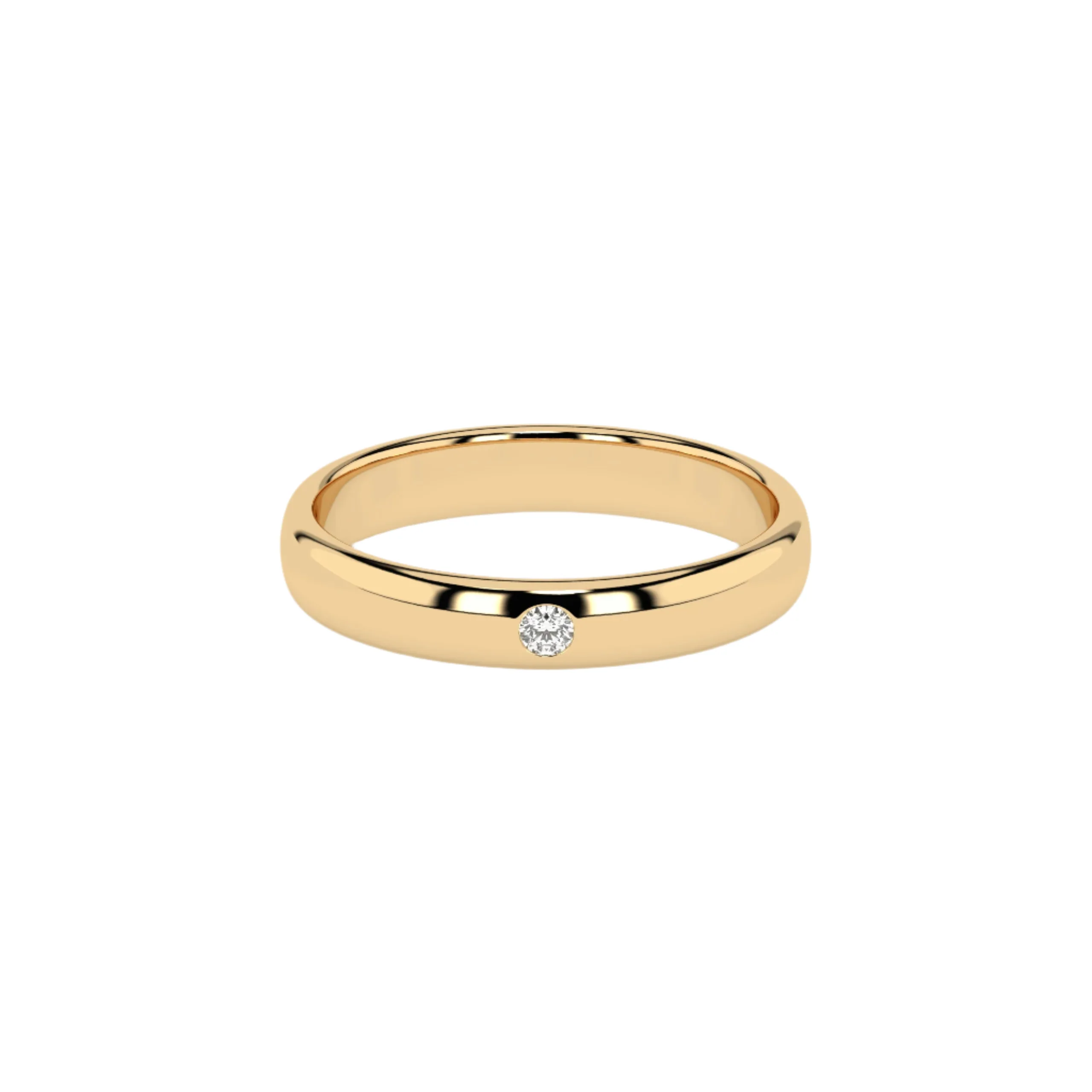Alexa Diamond Ring - Yellow Gold