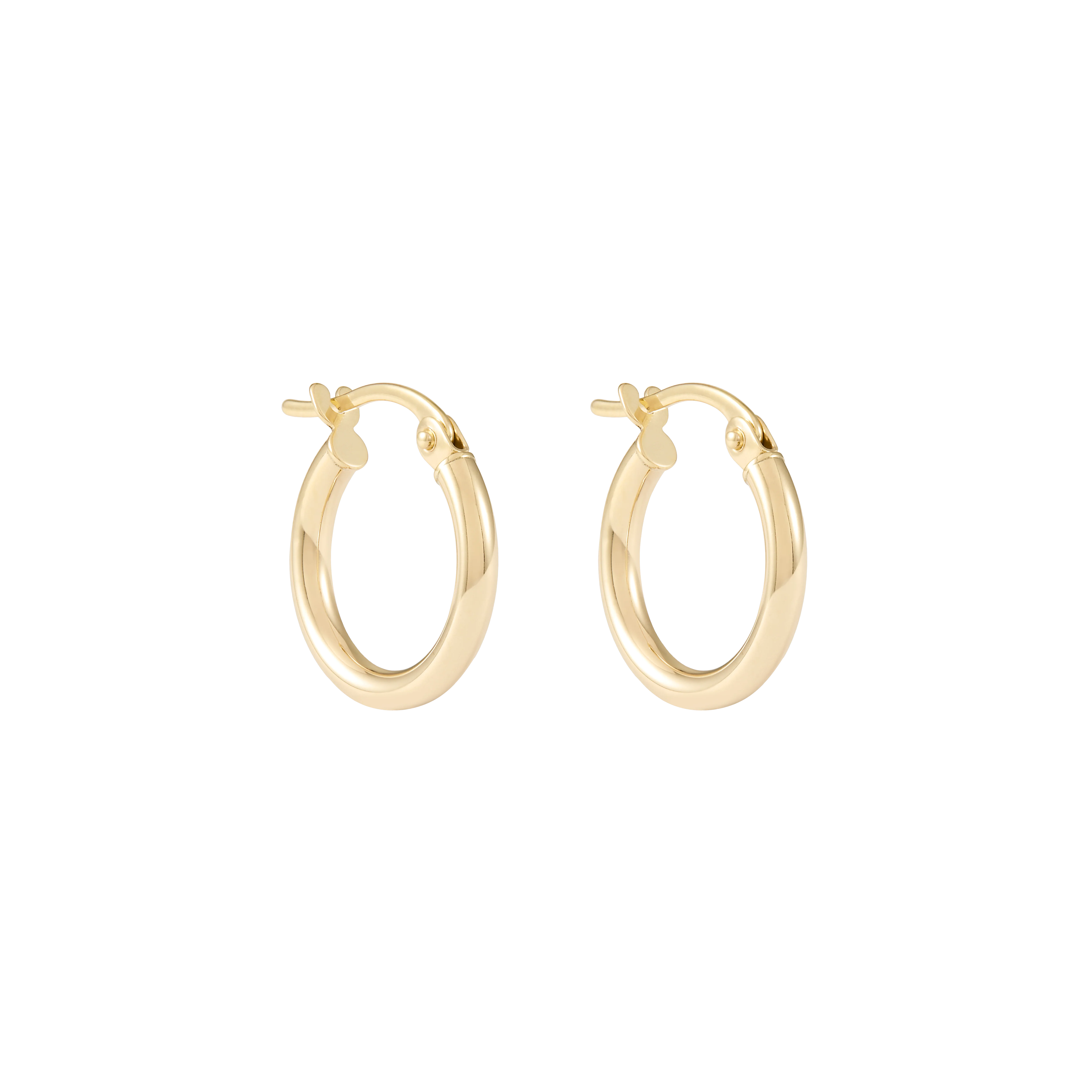 Ailiya Hoop Earrings 9k 16mm - Solid Gold