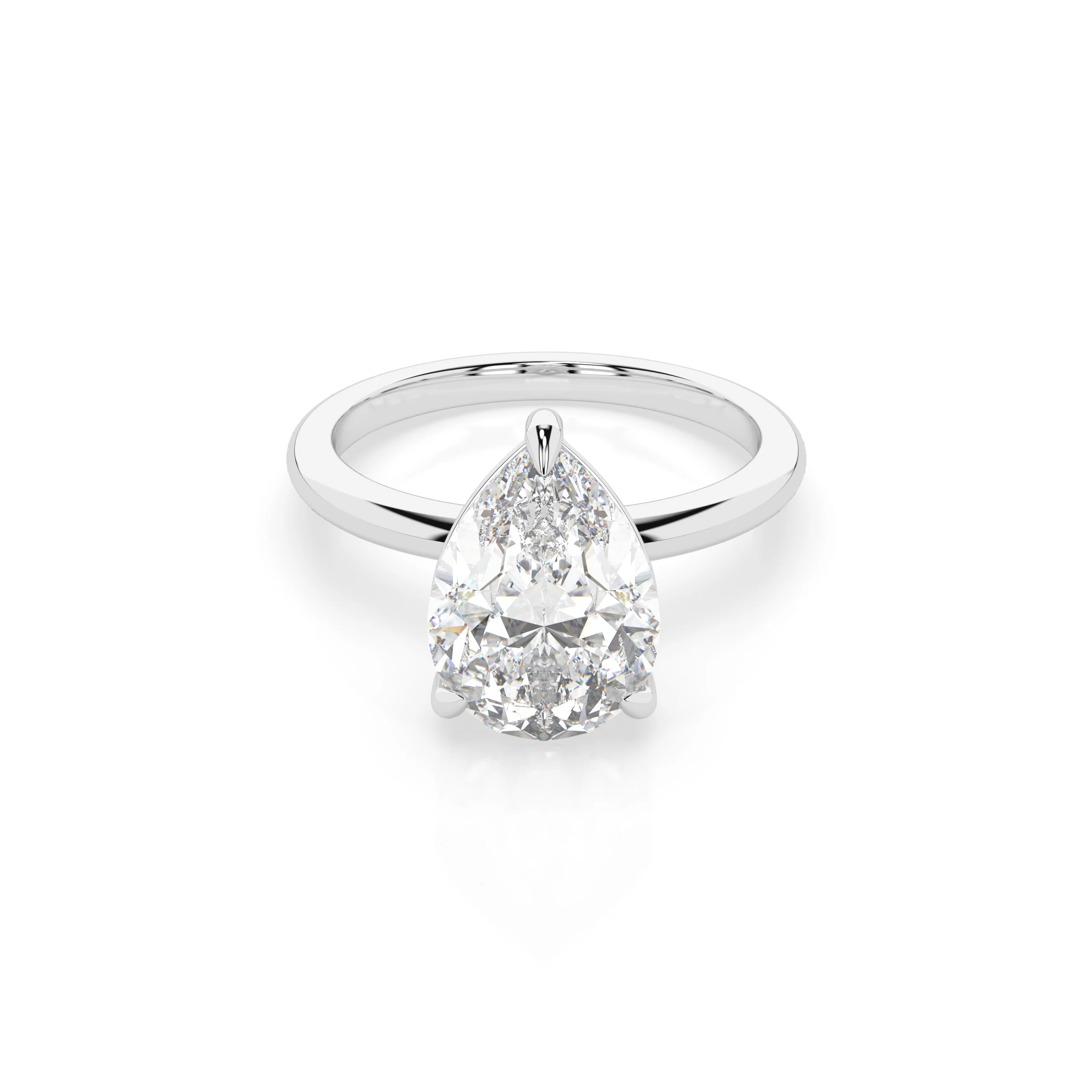 Pia Engagement Ring - White Gold