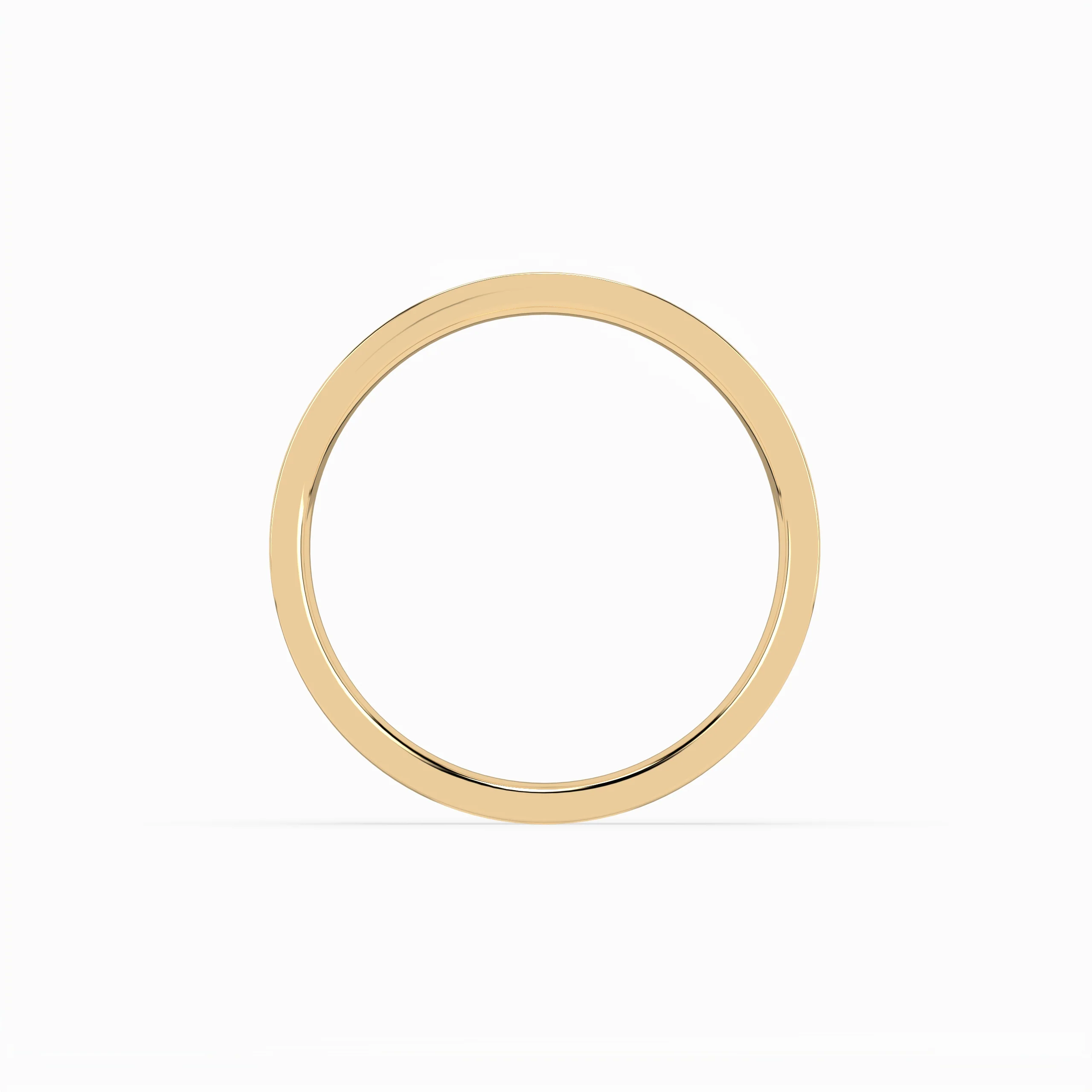Cigar Ring 3mm - 5mm - Yellow Gold