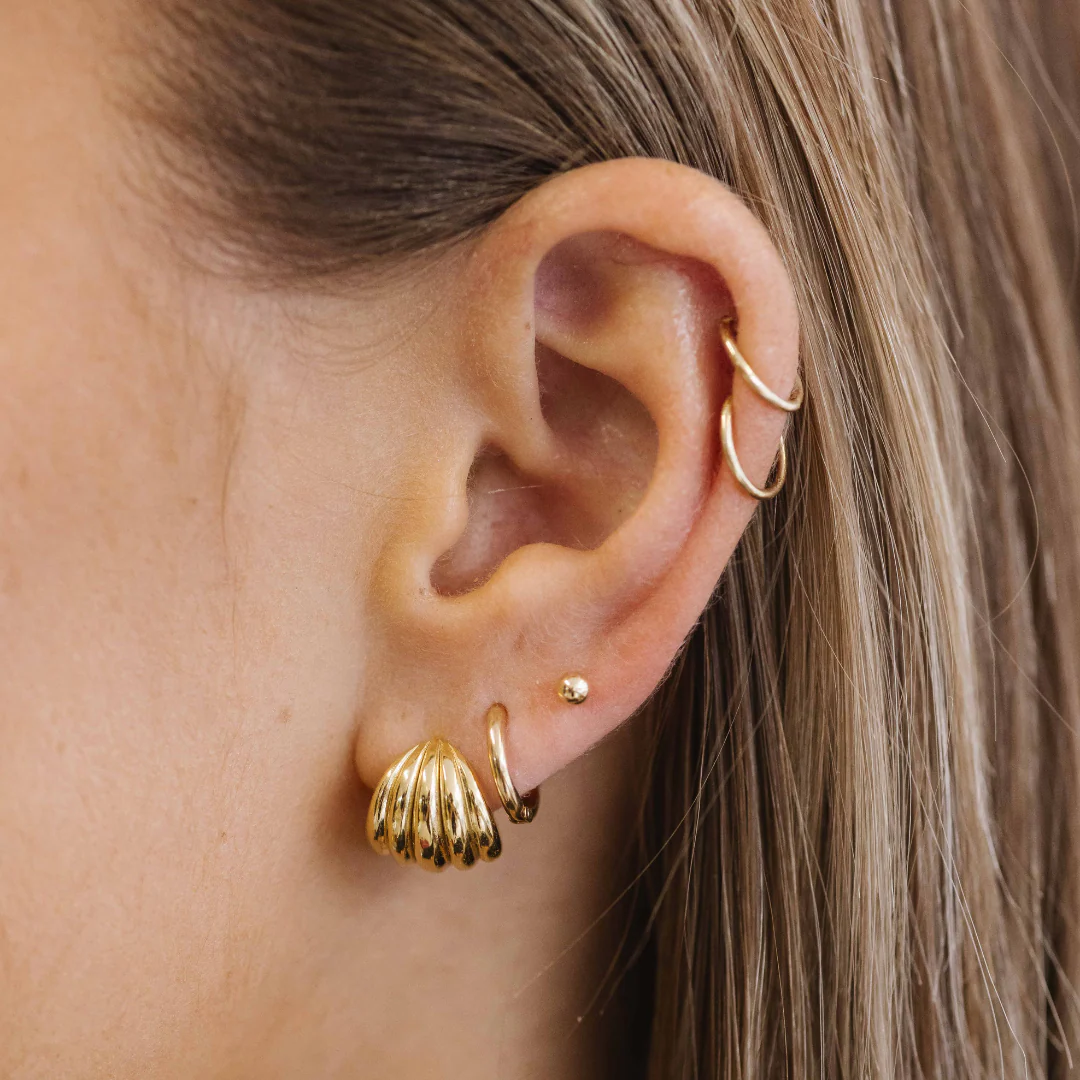 Isabella Earring Stack  - Gold
