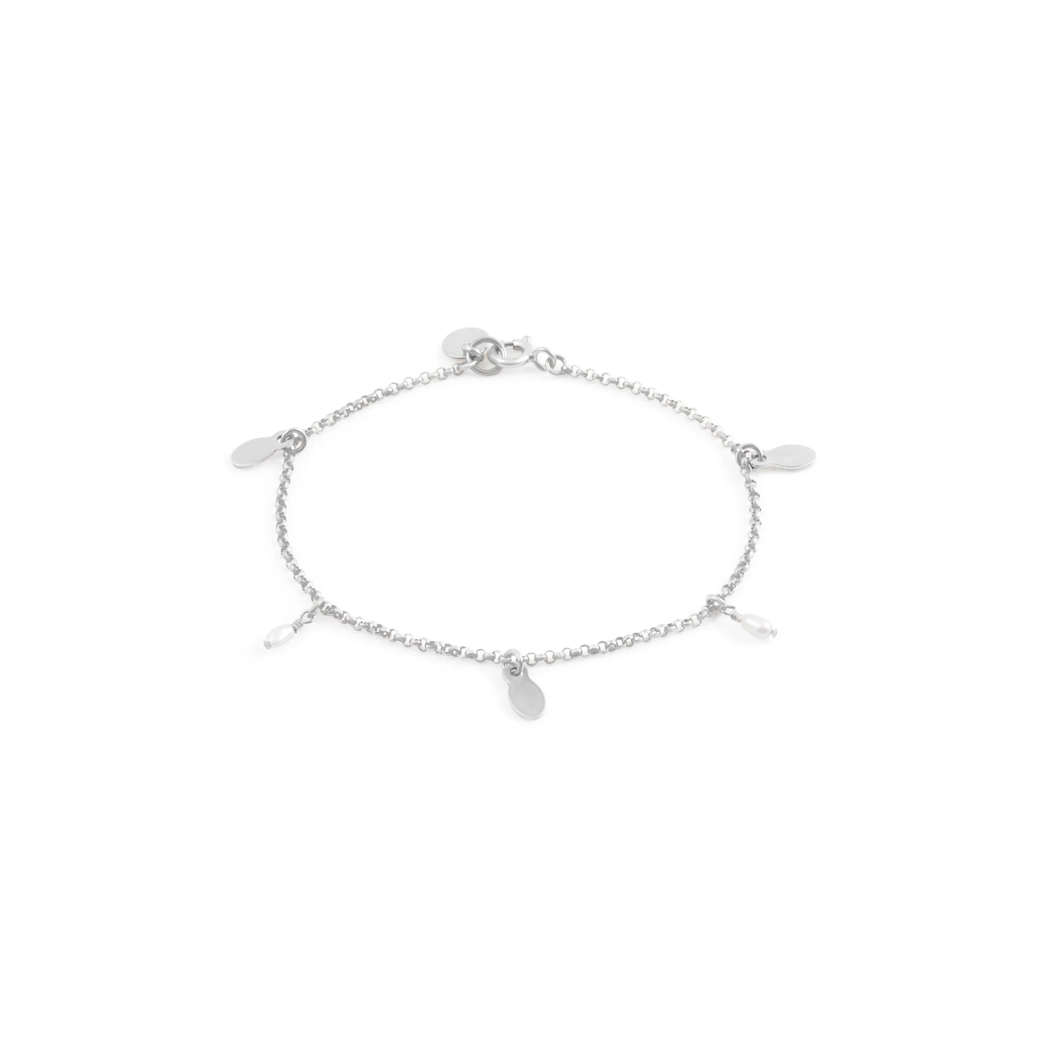 Hatti Freshwater Pearl Bracelet - Sterling Silver