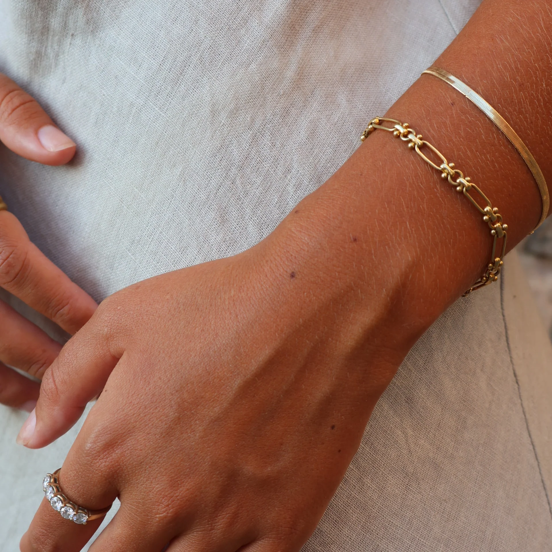Santorini Bracelet - Gold