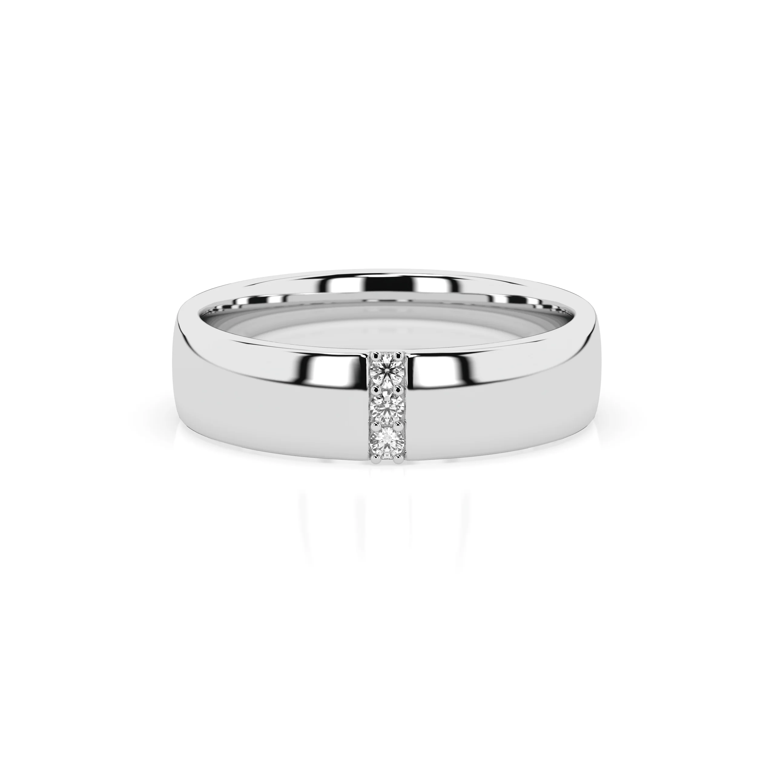 Dominic Diamond Ring - White Gold