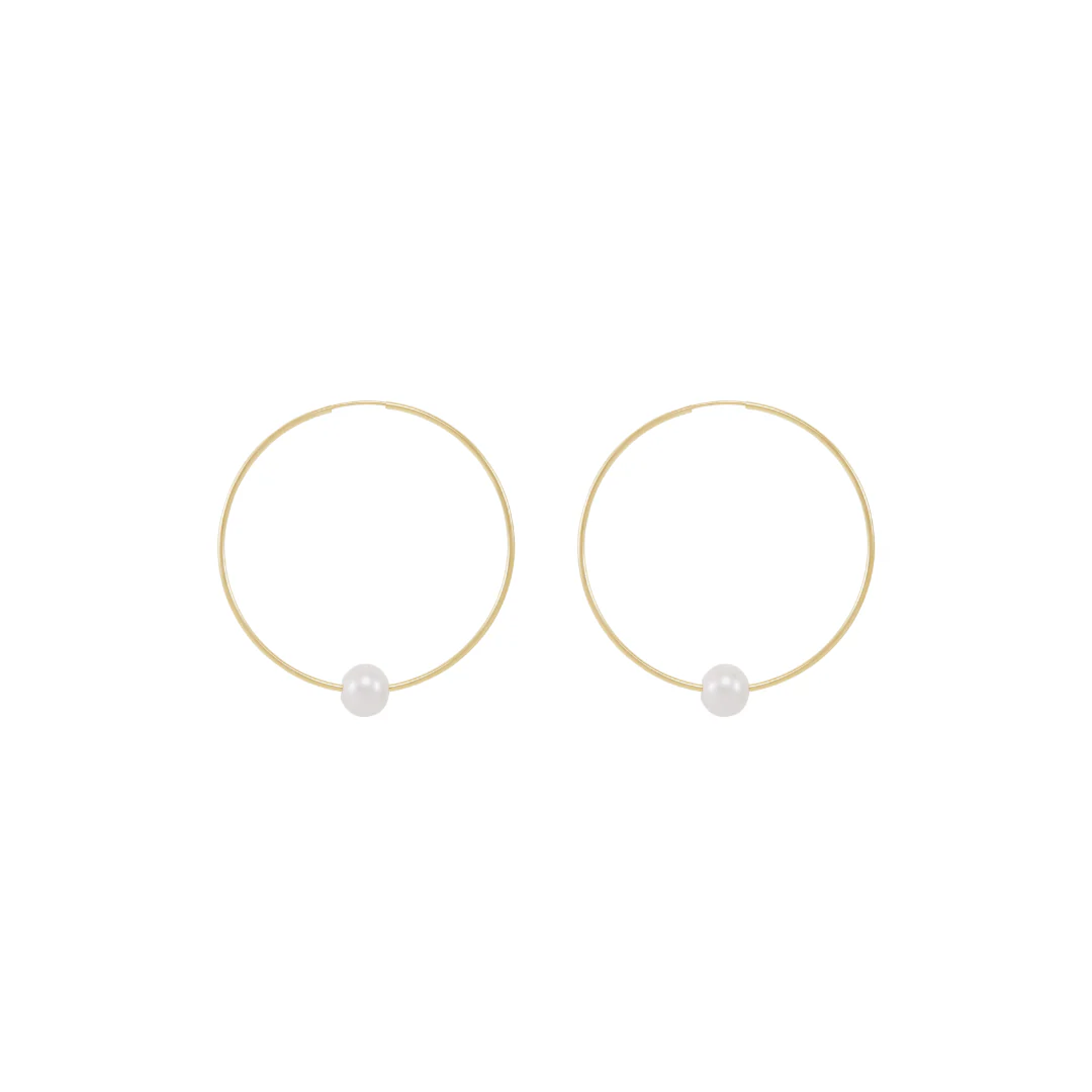 Naomi Earrings 24mm - Gold