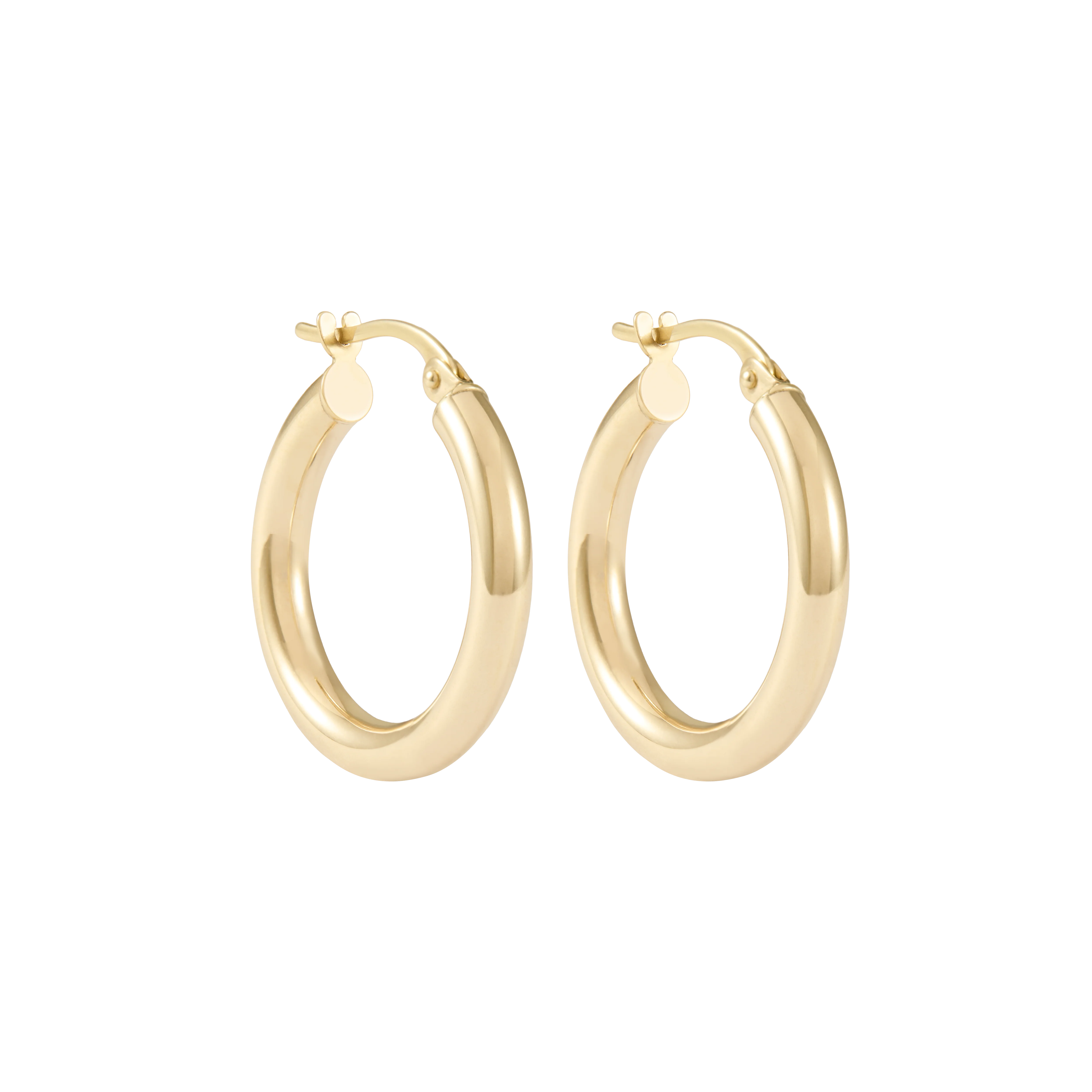 Ailiya Hoop Earrings 9k 20mm - Solid Gold