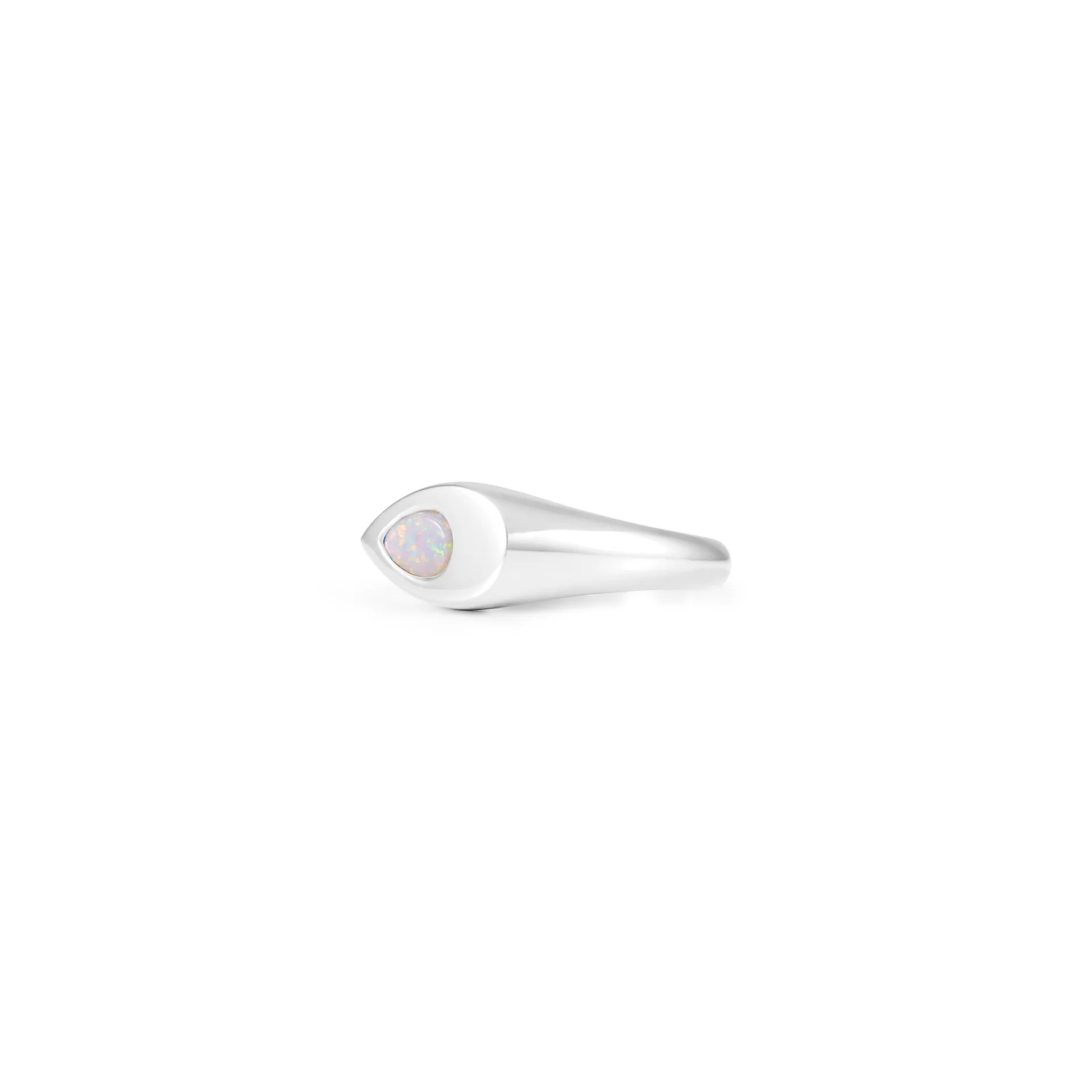 Marcia Opal Ring - Sterling Silver