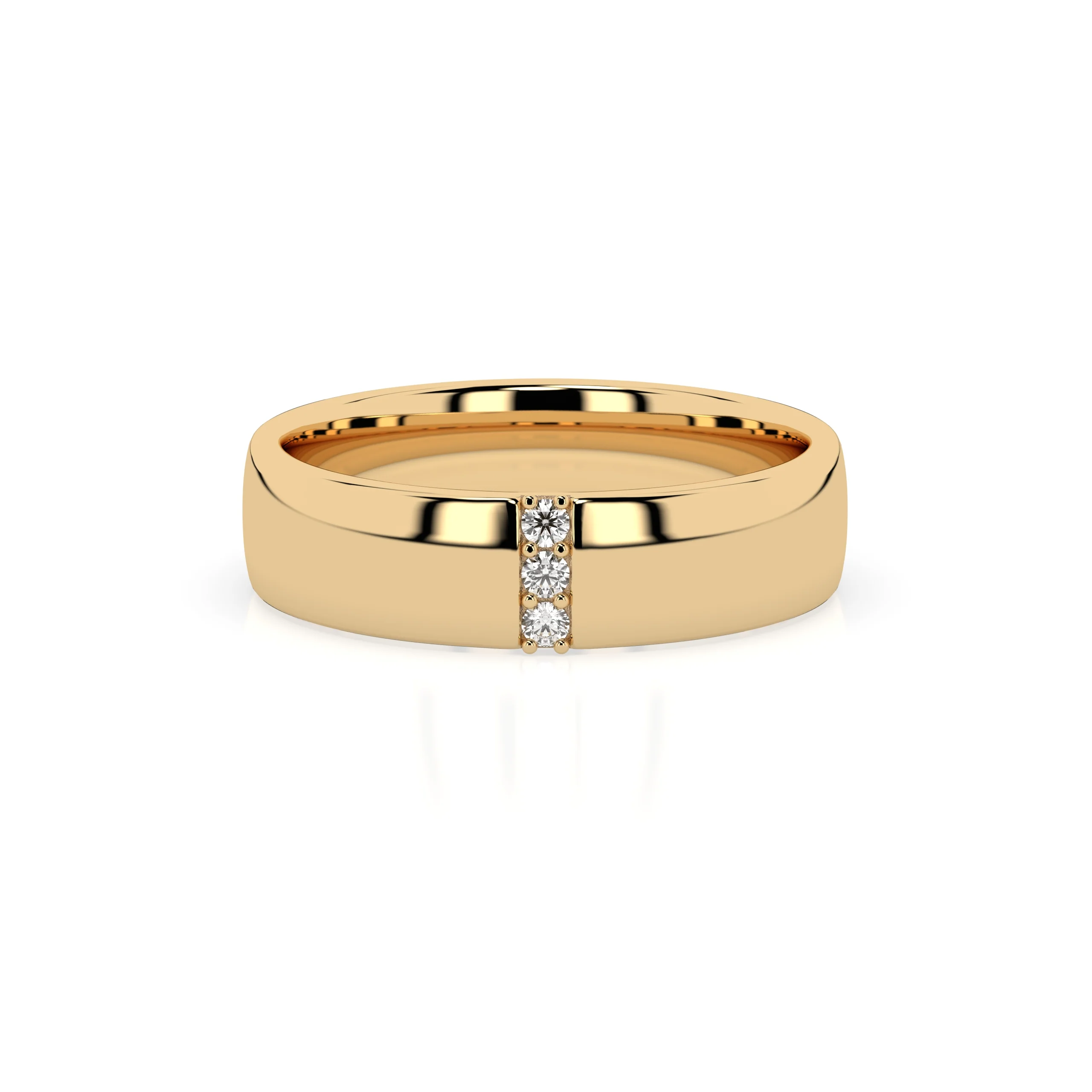 Dominic Diamond Ring - Yellow Gold