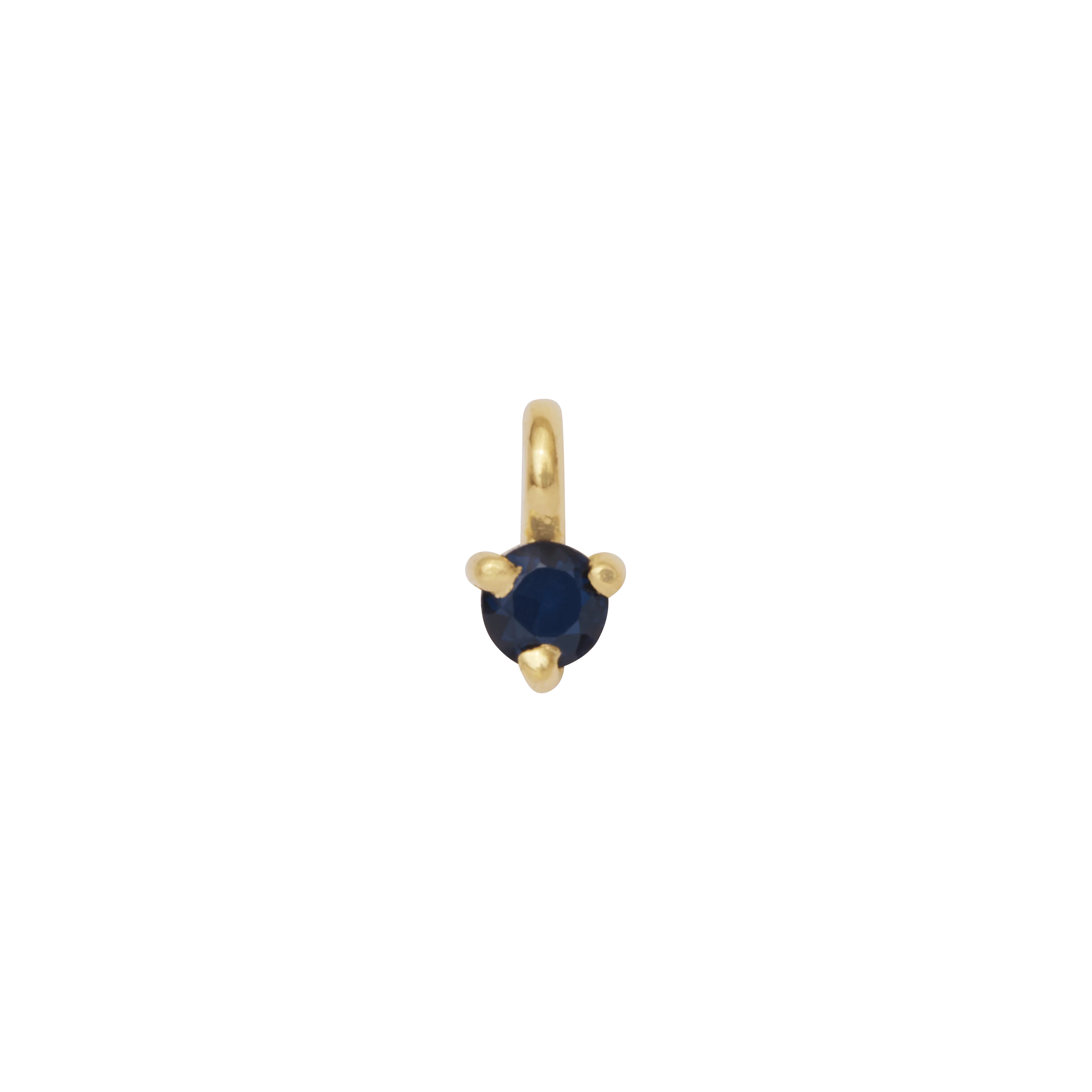 Birthstone Hanging Charm - Gold