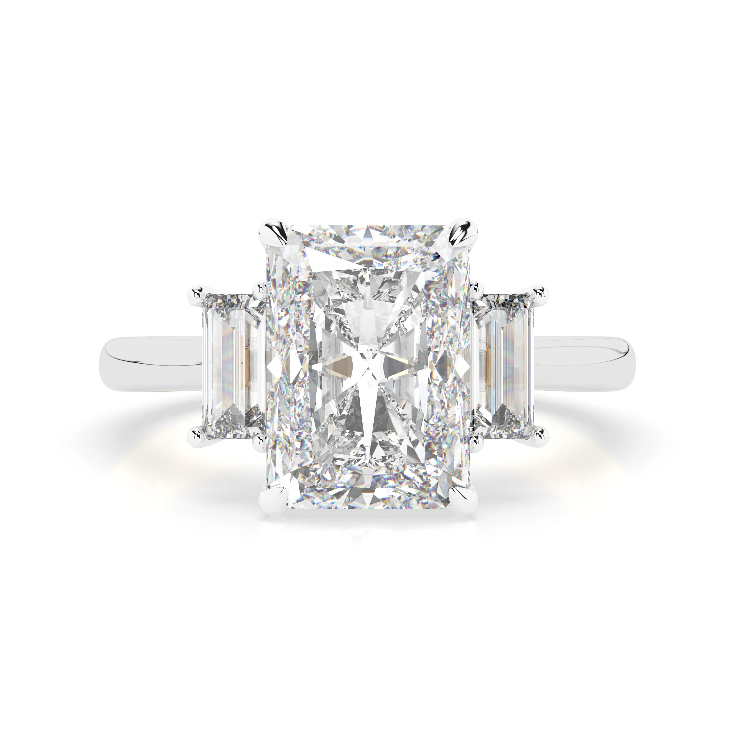 Lila Engagement Ring - White Gold