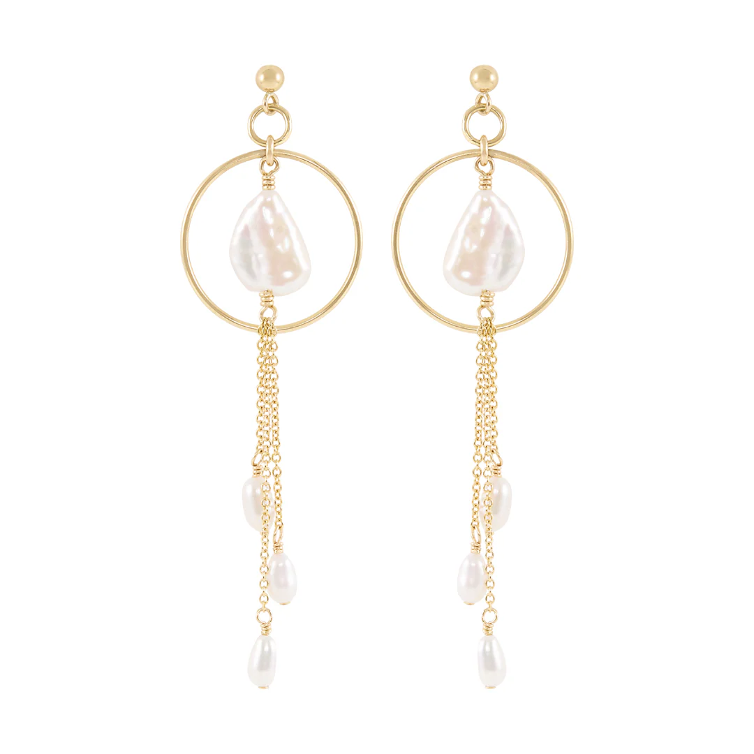 Anita Earrings - Gold