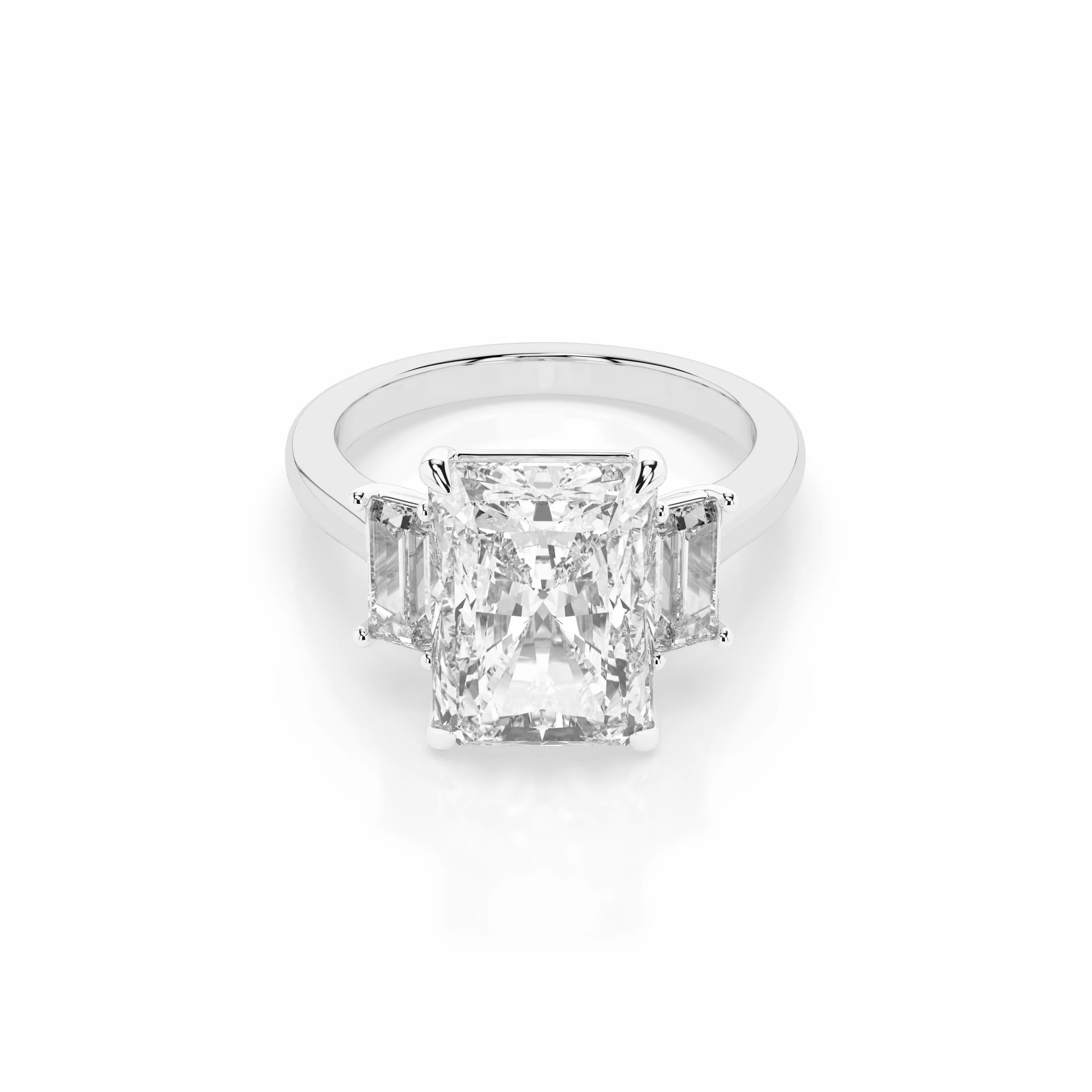 Lila Engagement Ring - White Gold