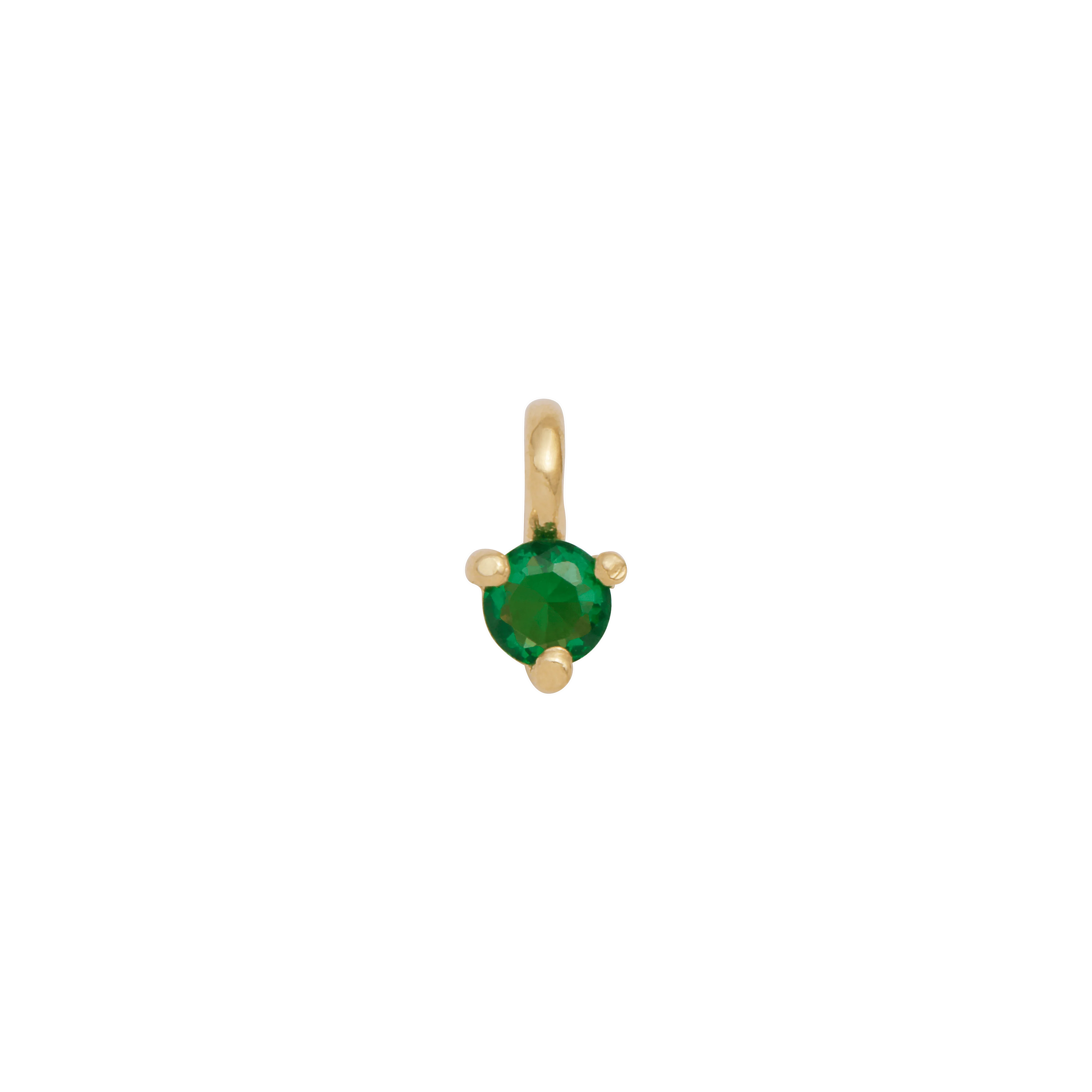 Birthstone Hanging Charm - Gold