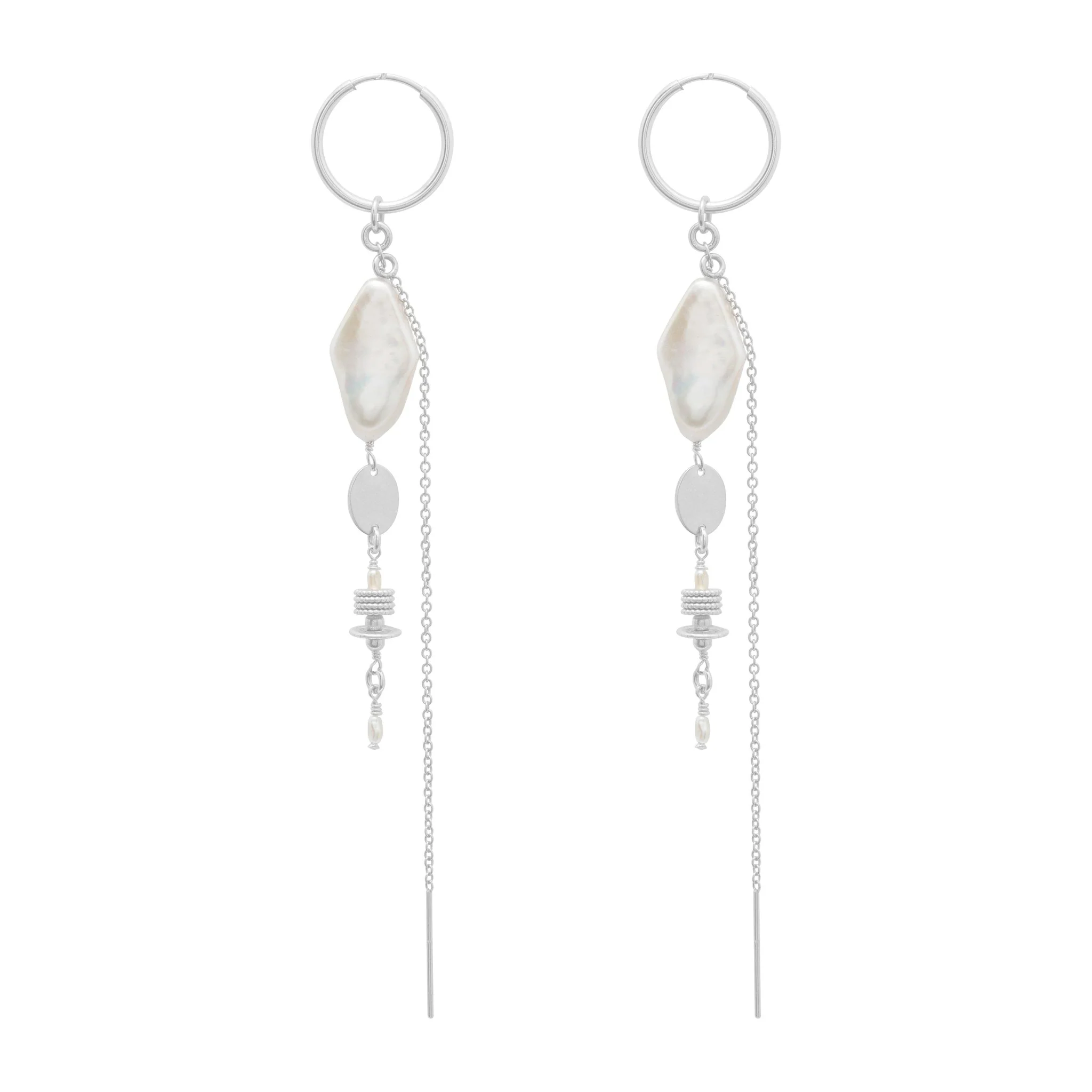 Clementine Earrings - Silver